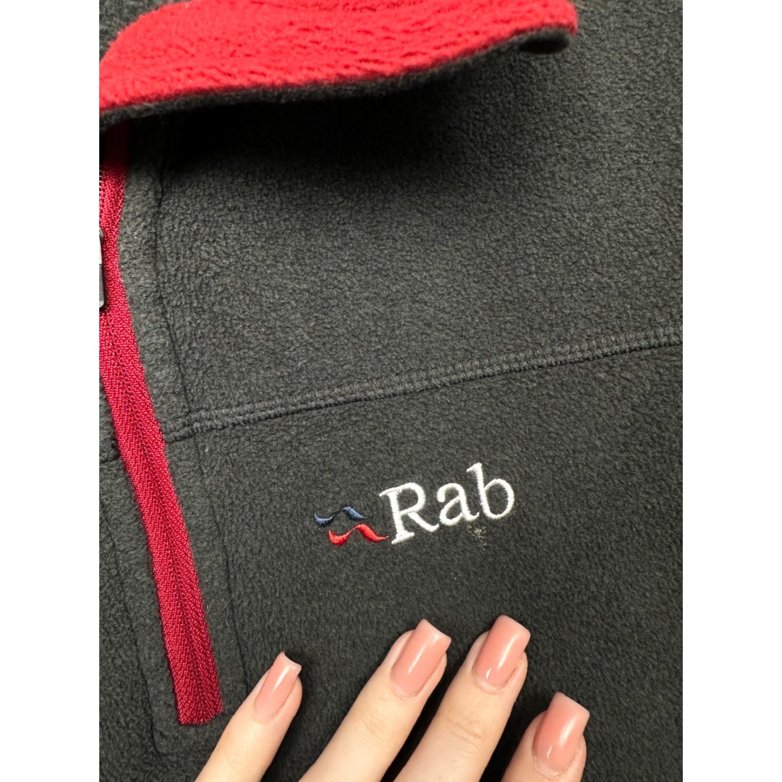 Rab RAB Jacket 1/4 Zip Fleece XL Gray Mens Size XL Logo Vintage: No Size US XL / EU 56 / 4 - 3 Thumbnail