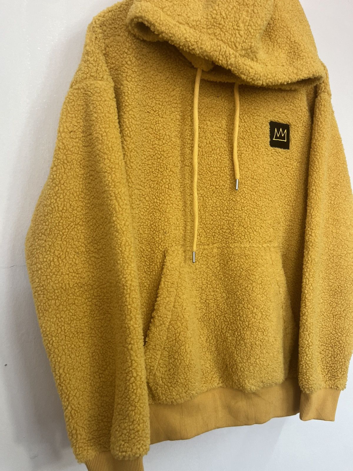 Jean-Michel Basquiat 💥VERY RARE JMB BASQUAIT X CLRIDE High Pile Deep Pile Hoodie Size US L / EU 52-54 / 3 - 6 Thumbnail