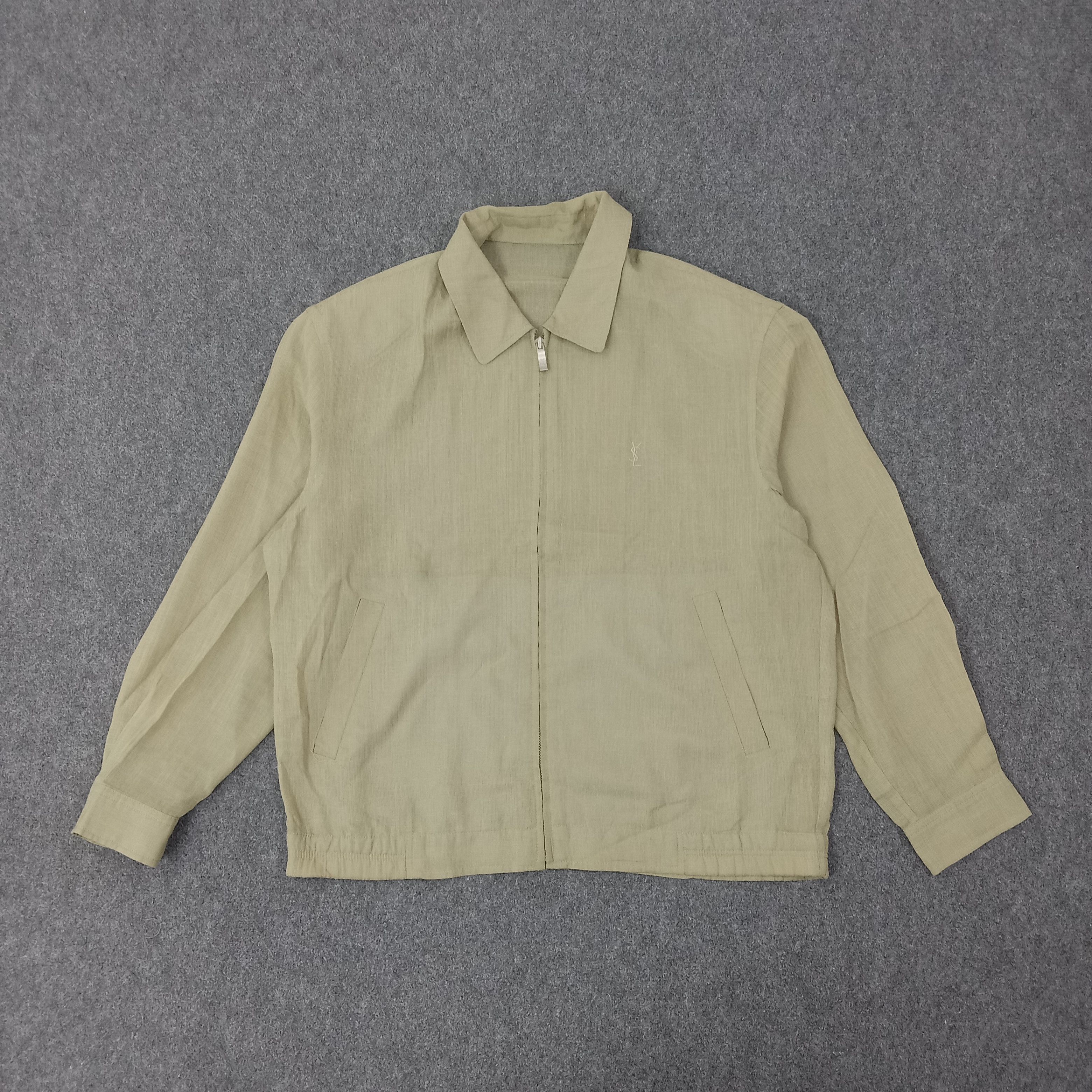 Yves Saint Laurent Yves Saint Laurent Translucent Thin Jacket C260N19 Size US L / EU 52-54 / 3 - 1 Thumbnail