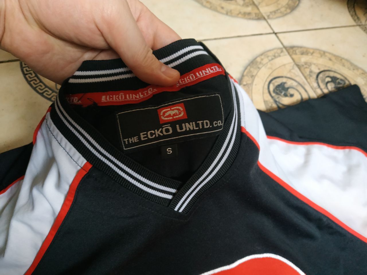 Ecko Unltd. VINTAGE ECKO UNLTD. RHINO EMBROIDERED JERSEY — CYBER Y2K Size US M / EU 48-50 / 2 - 7 Thumbnail