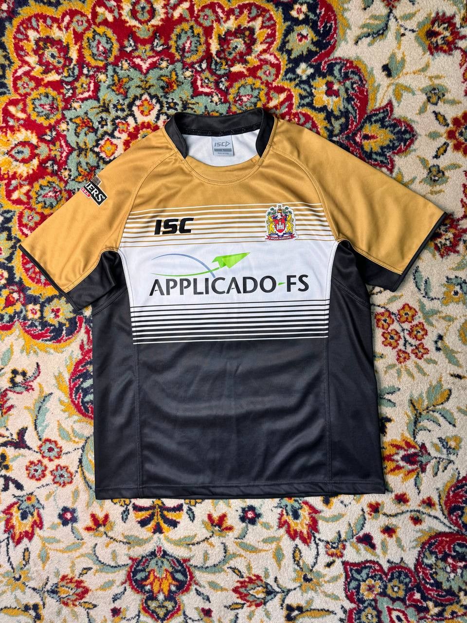 Vintage Jersey T-shirt ISC Wigan Warriors Rugby Size US L / EU 52-54 / 3 - 1 Thumbnail