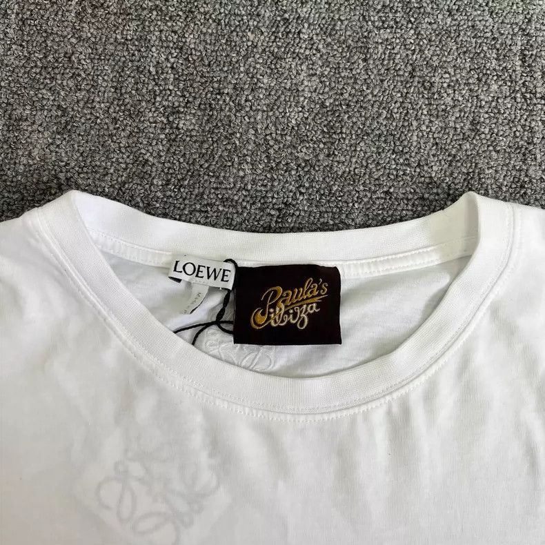 Loewe loewe White short sleeves 2505-Nextarrow Size US M / EU 48-50 / 2 - 3 Thumbnail