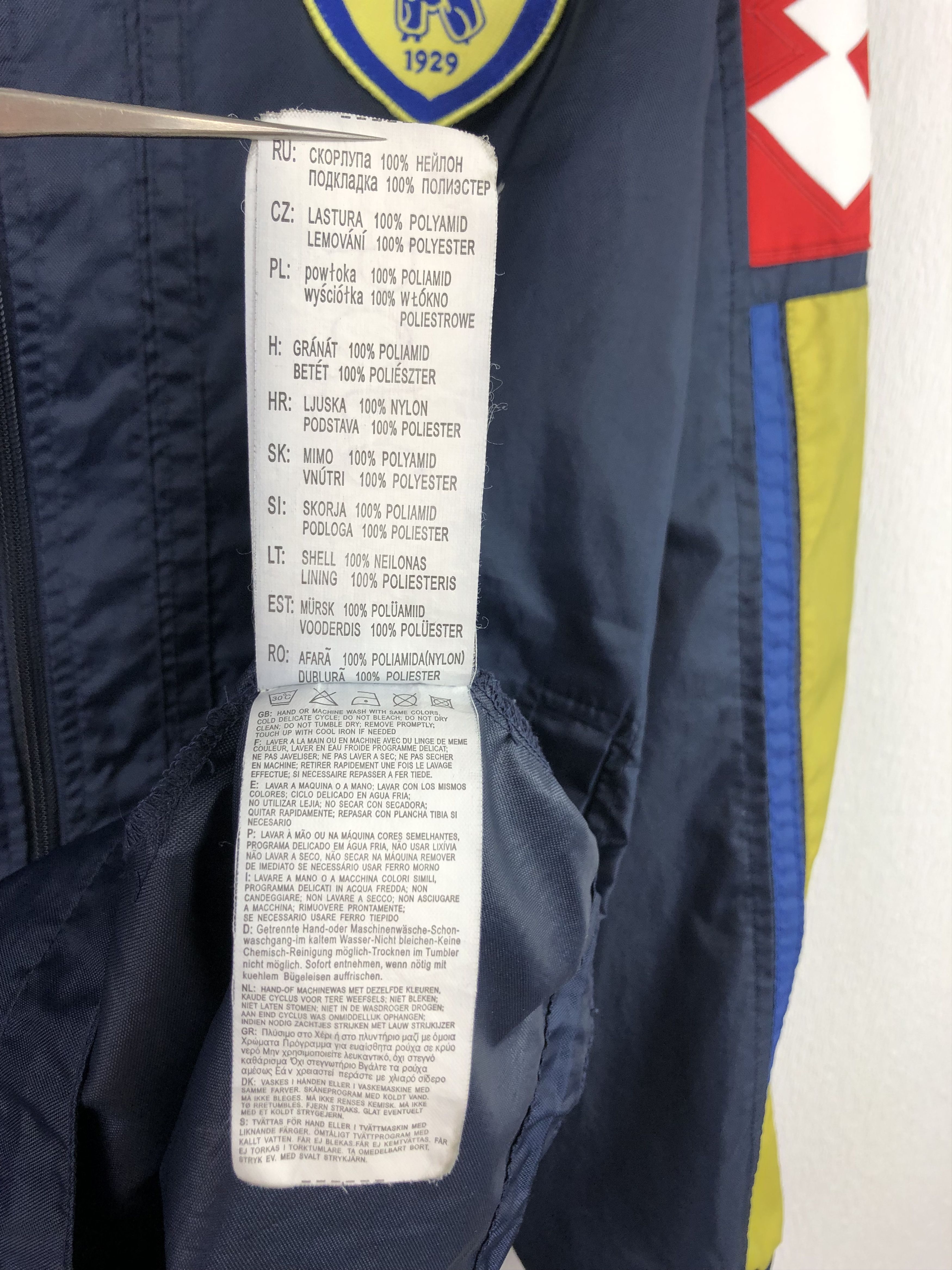 Vintage Vintage Lotto Chievo Verona Jacket Football Soccer Track Top Size US S / EU 44-46 / 1 - 15 Thumbnail
