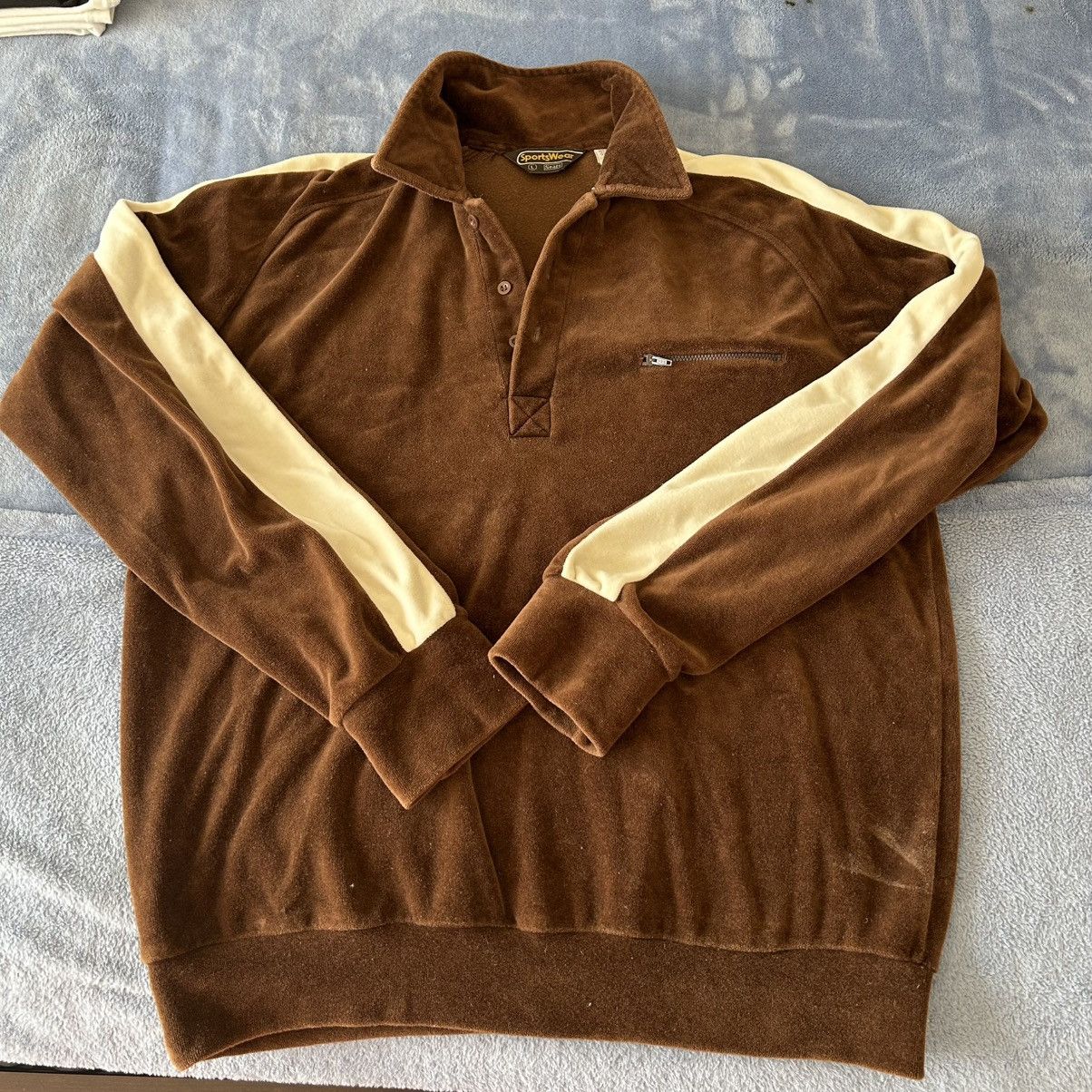 Sears Vintage sportswear sweater Size US L / EU 52-54 / 3 - 1 Thumbnail