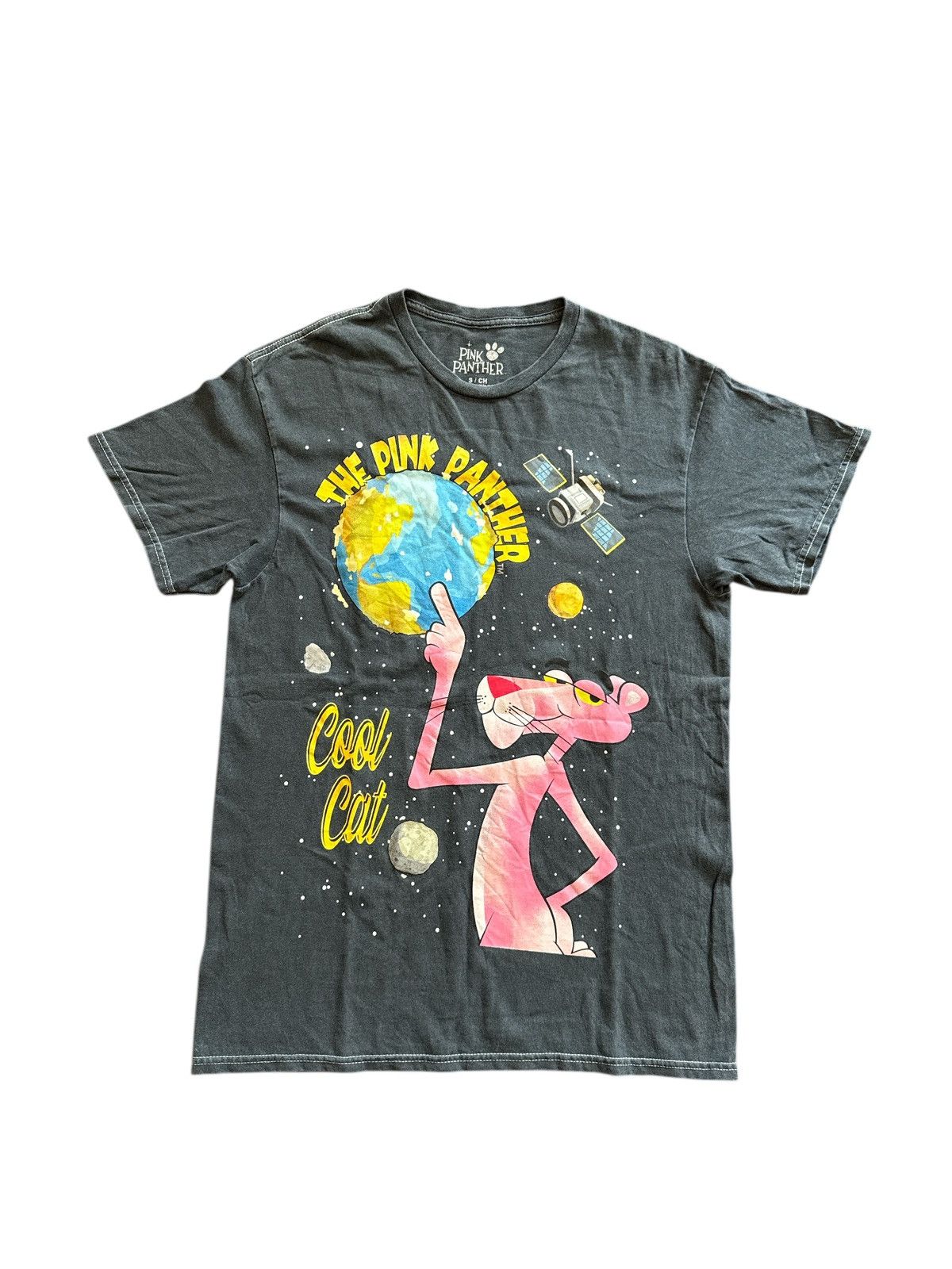 Cartoon Network VINTAGE 2000s PINK PANTHER COOL CAT SHIRT Size US S / EU 44-46 / 1 - 1 Thumbnail