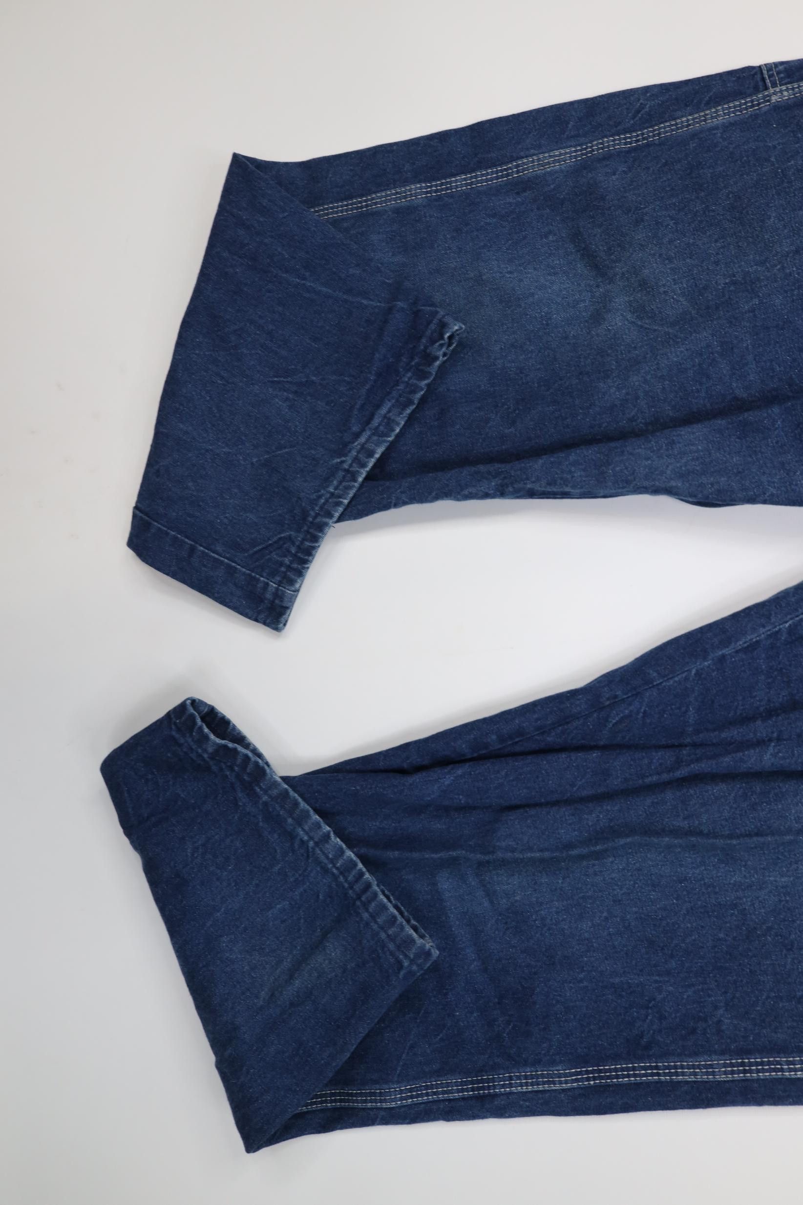 Dickies Vintage 70s Dickies Wide Leg Dungaree Denim Jeans Blue USA Size US 38 / EU 54 - 5 Thumbnail