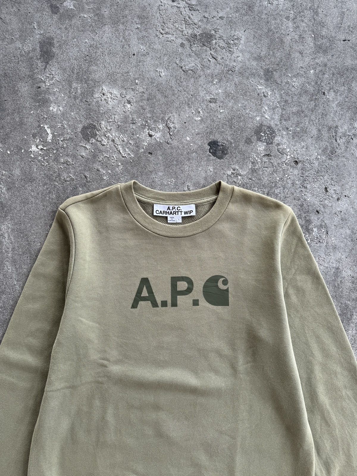 A.P.C. × Carhartt Wip A.P.C x Carhartt Sweatshirt Size US M / EU 48-50 / 2 - 2 Thumbnail