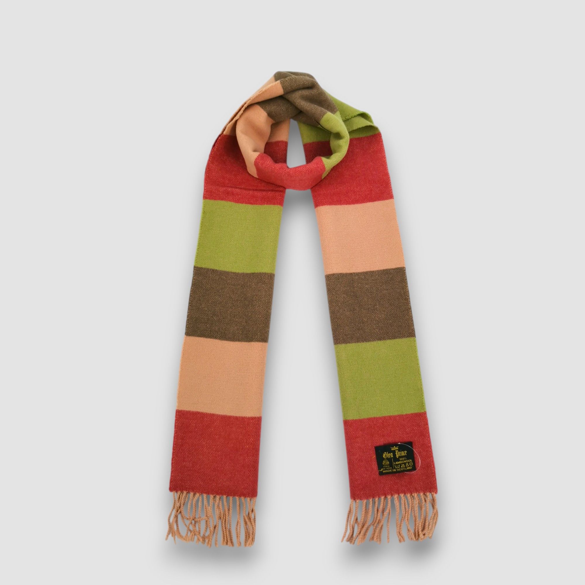 Vintage Vintage Glen Prince Scarf Wool Cashmere Muffler Scarves Size ONE SIZE - 1 Thumbnail
