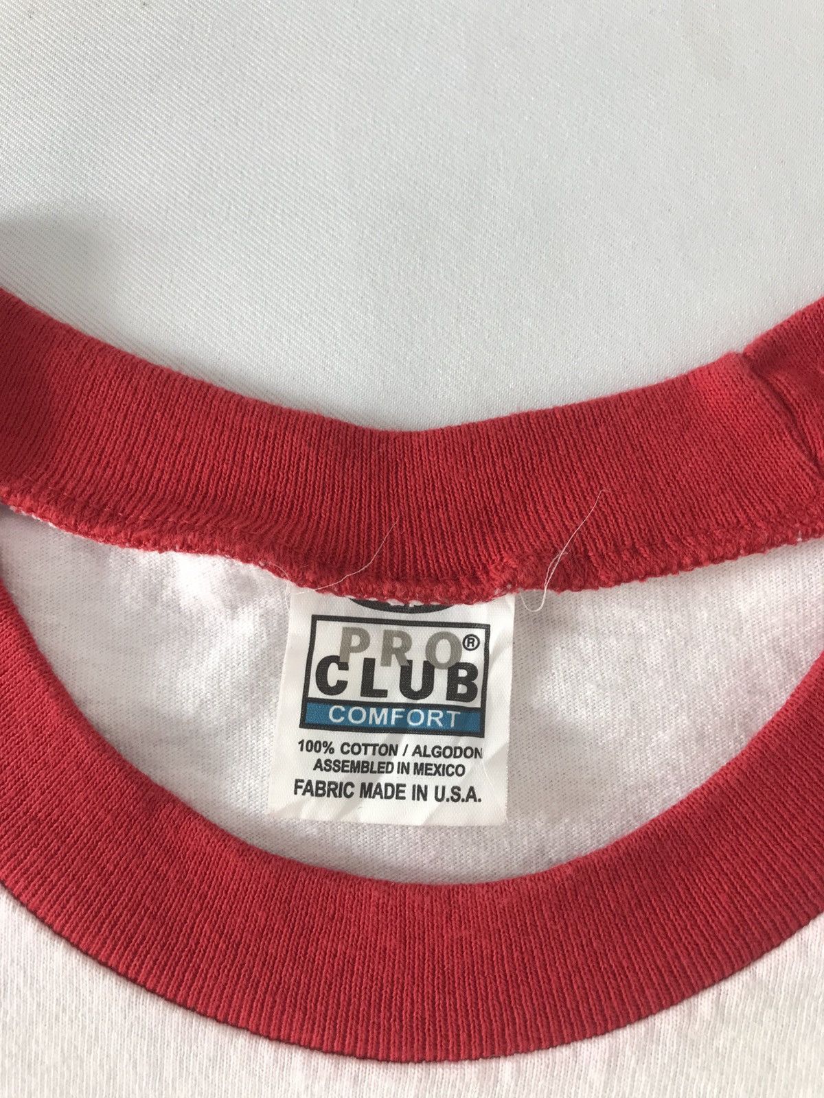 Other 90s Pro Club Raglan 3Q Sleeve Plain Printed T-shirt Size US S / EU 44-46 / 1 - 4 Thumbnail