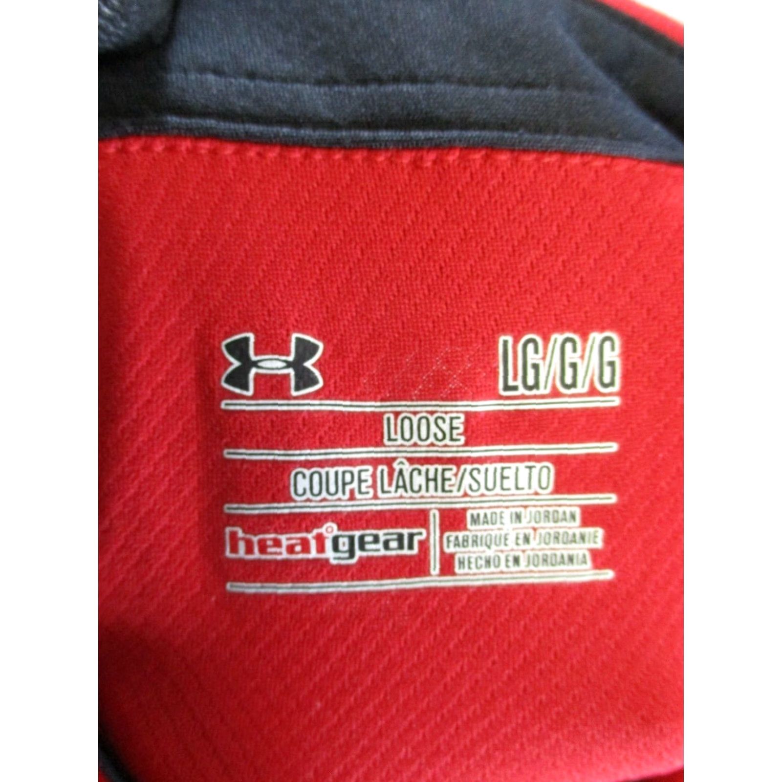 Under Armour Under Armour Polo Shirt Mens Large Red HeatGear Golf Polo Shirt Under Armour HeatGear Mens Large Red Size US L / EU 52-54 / 3 - 4 Thumbnail