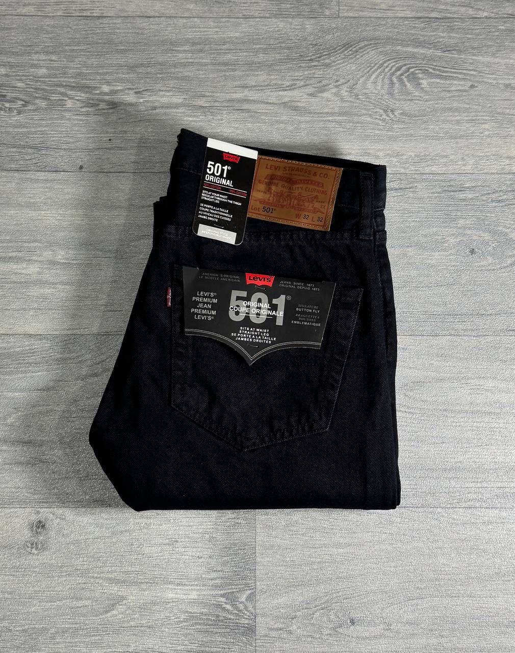Levi's Levi’s 501 Straight Jeans in Black W32 L32 Size US 32 / EU 48 - 1 Thumbnail