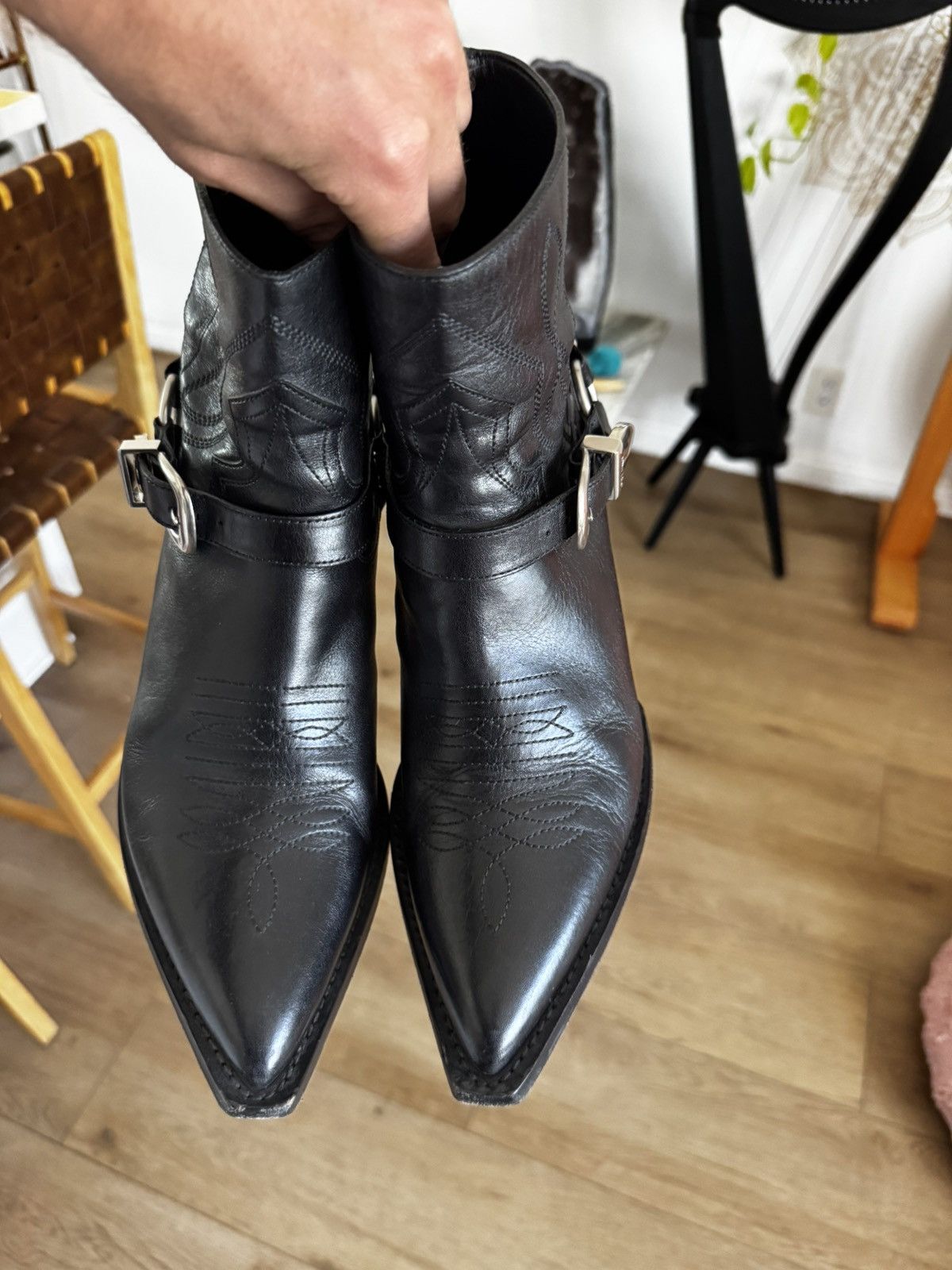 Celine Boy doll harness boots Size US 9 / EU 42 - 3 Thumbnail