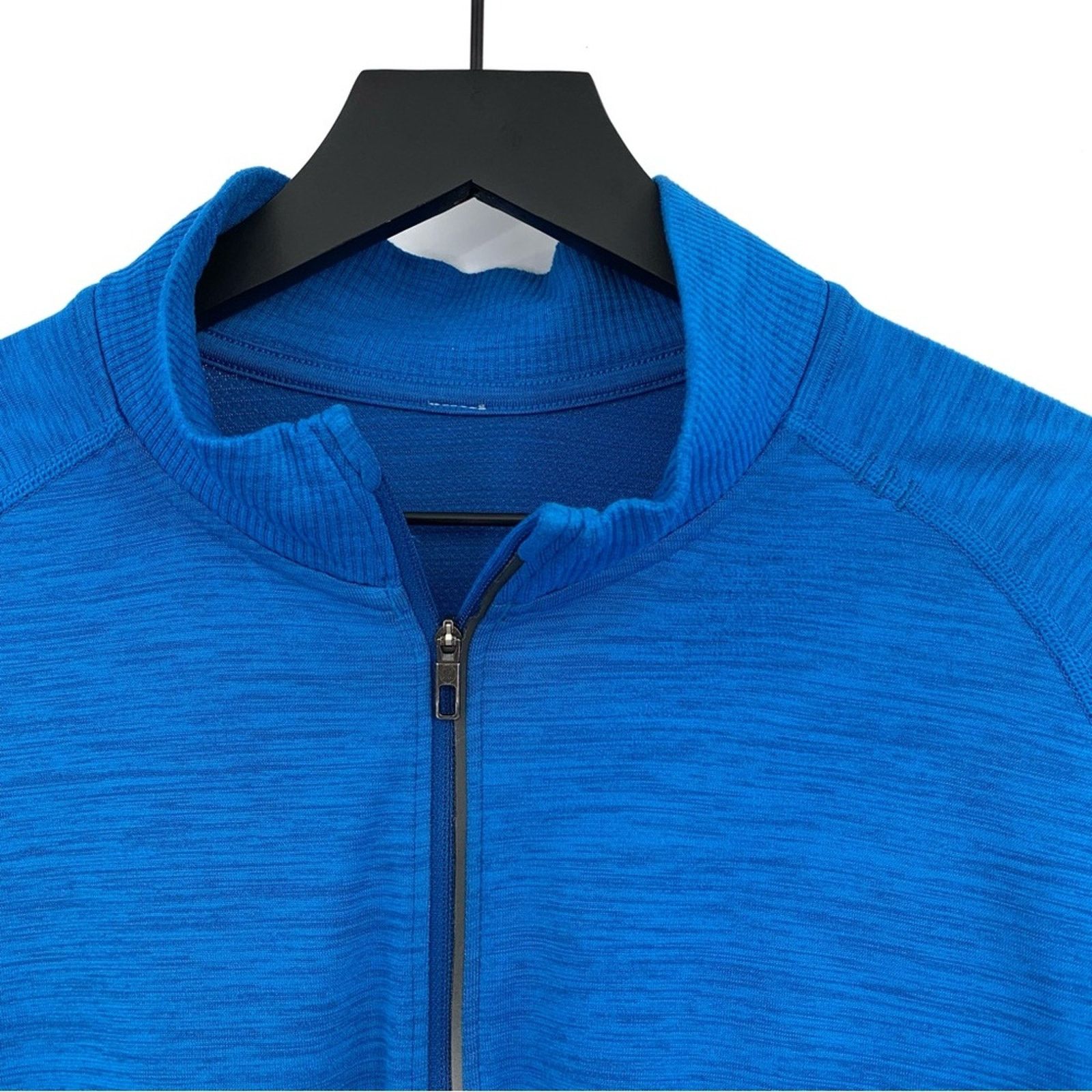 Lululemon LULULEMON Metal Vent Tech 1/2 Zip Royal Blue L Size US L / EU 52-54 / 3 - 2 Thumbnail