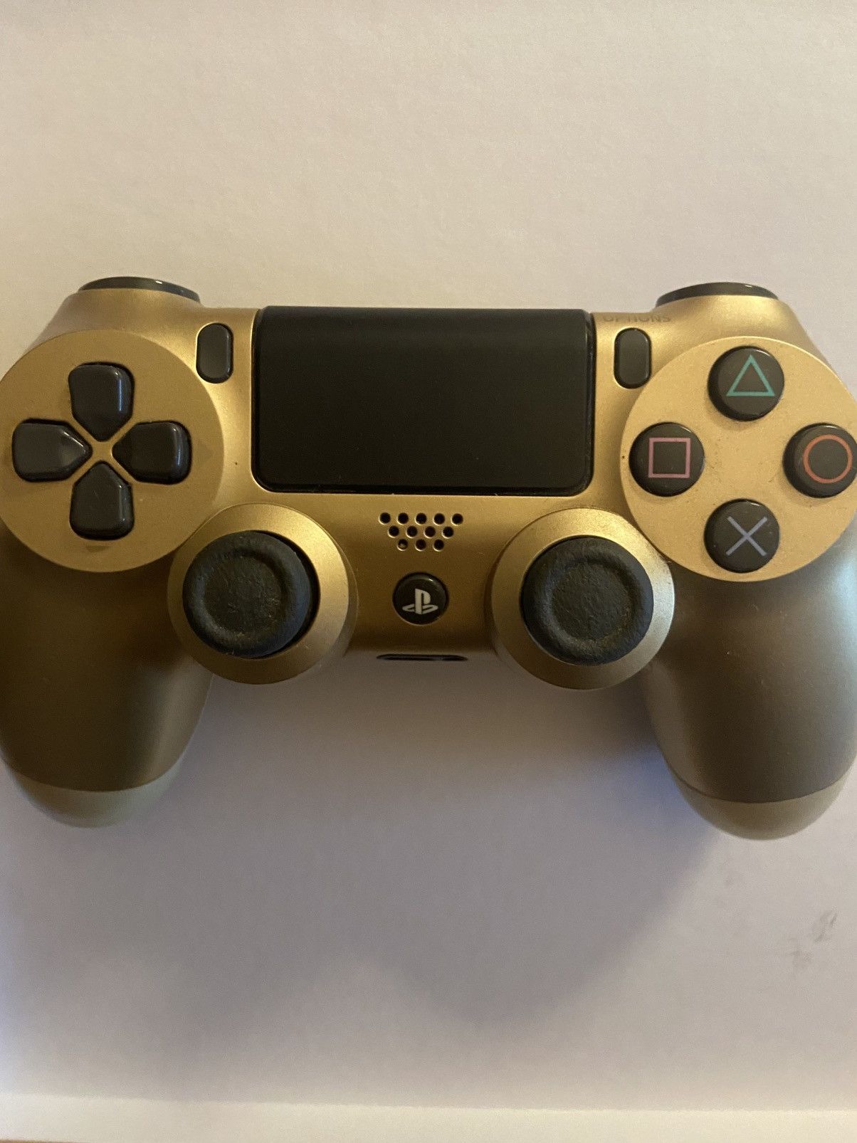 Playstation Gold Sony DualShock 4 Wireless Controller for PlayStation 4 Size ONE SIZE - 4 Thumbnail