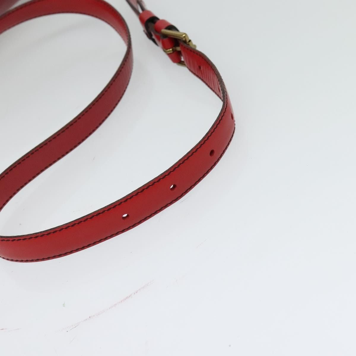 Louis Vuitton LOUIS VUITTON Epi Saint Cloud GM Shoulder Bag Red M52197 Size ONE SIZE - 7 Thumbnail