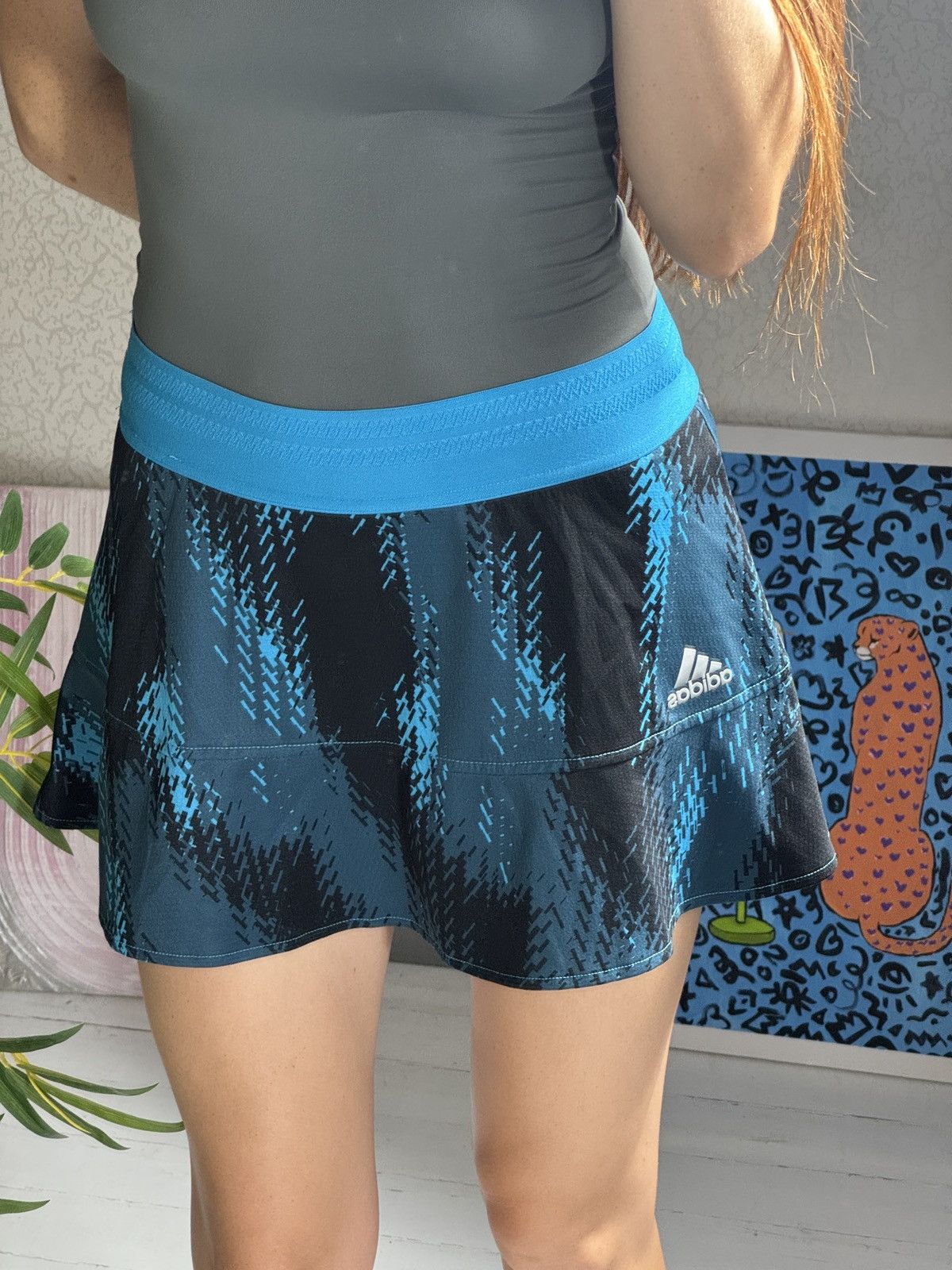 Adidas VINTAGE ADIDAS PRIMEBLUE TENNIS MINI SKIRT WITH SHORTS Size 28" / US 6 / IT 42 - 7 Thumbnail