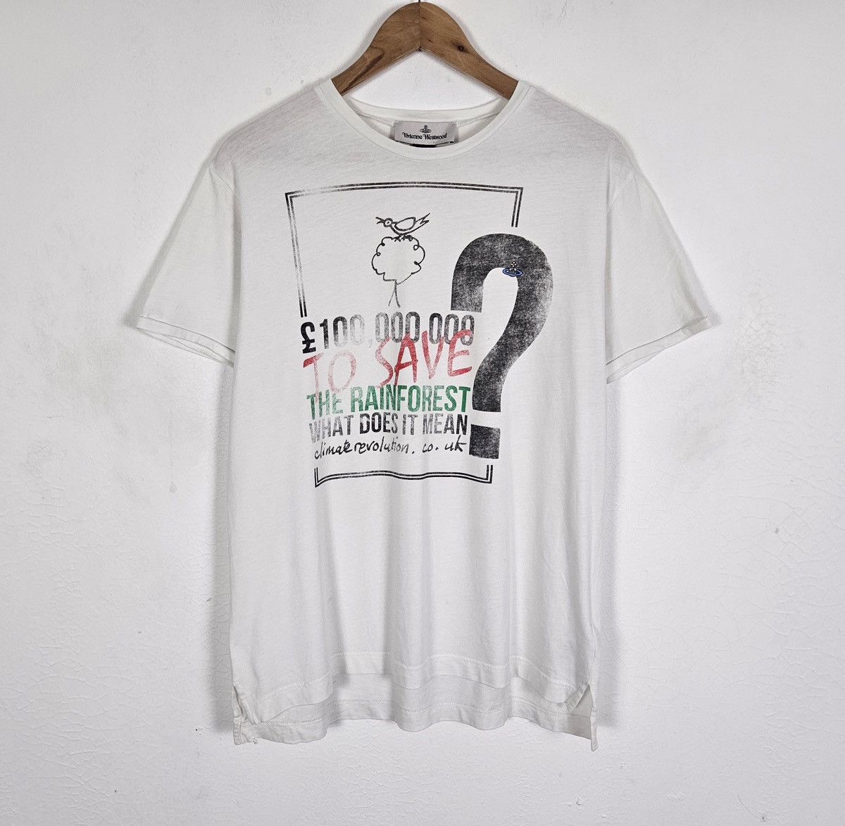 Vivienne Westwood Vivienne Westwood Save the Rainforest shirt Size US XL / EU 56 / 4 - 2 Thumbnail
