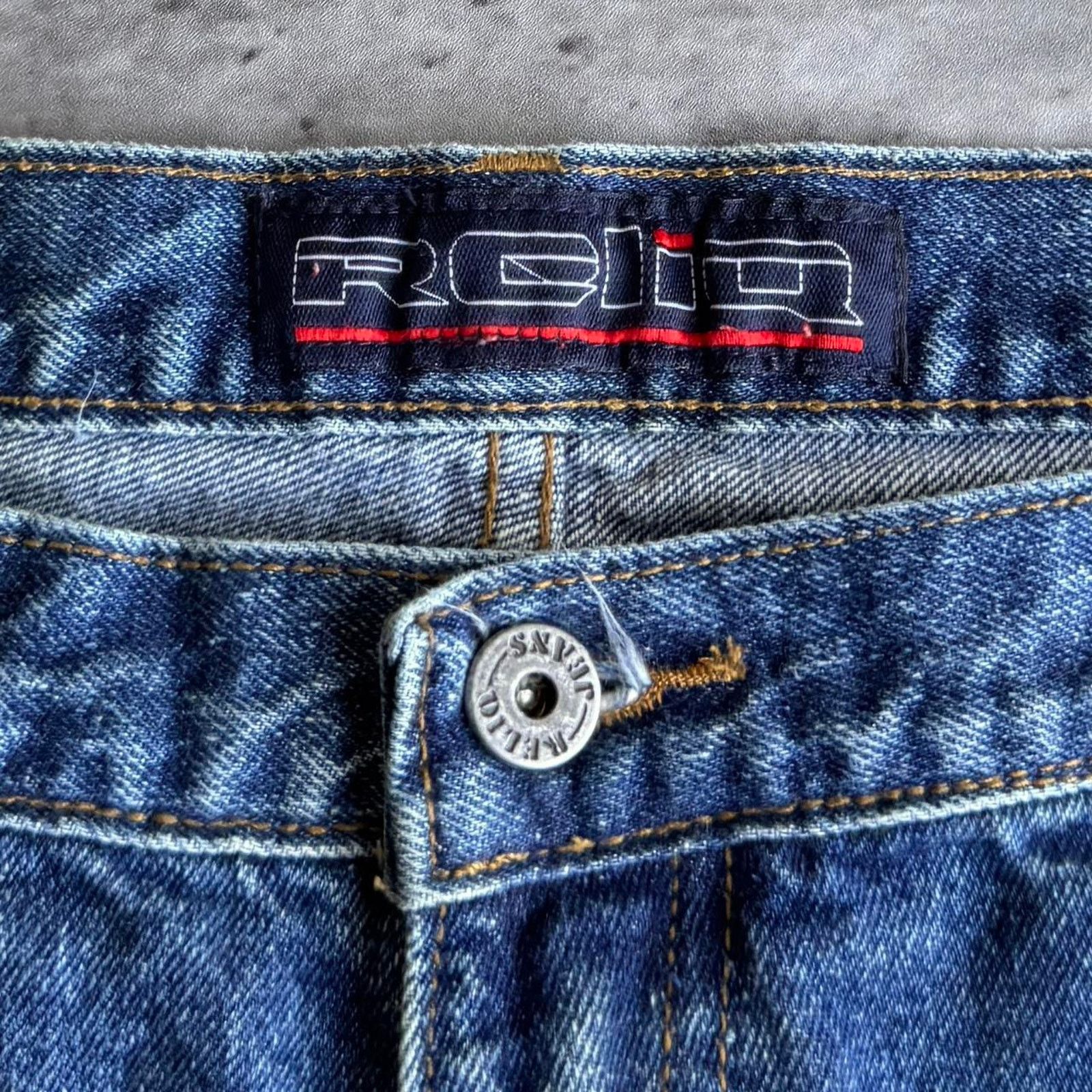 JNCO × Japanese Brand × Vintage Vintage Y2K JNCO Style Baggy Cargo Skater Grunge Opium Jeans Size US 36 / EU 52 - 4 Thumbnail