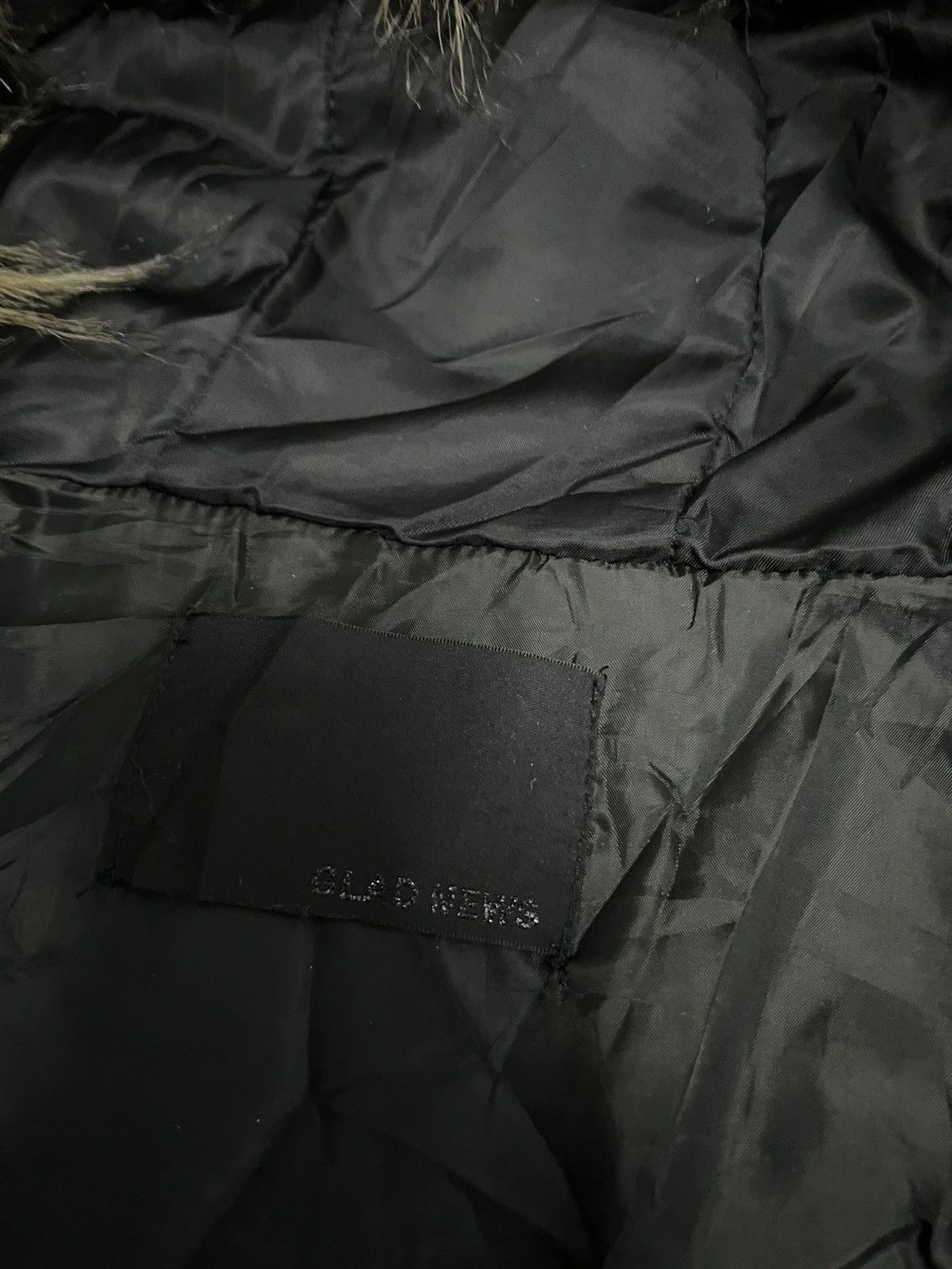 If Six Was Nine 💥Rare💥Glad News Fur Hoodie If Six Was Nine Style Jacket Size US S / EU 44-46 / 1 - 10 Thumbnail