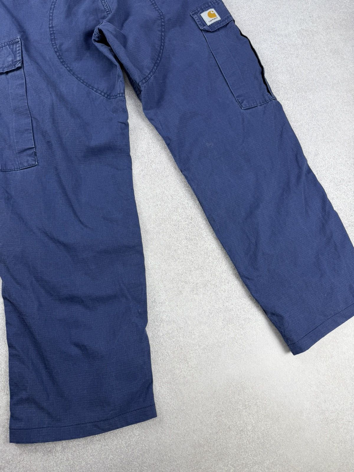Carhartt Carhartt Blue Regular Cargo Pants Size 31x30 Size US 31 - 8 Thumbnail