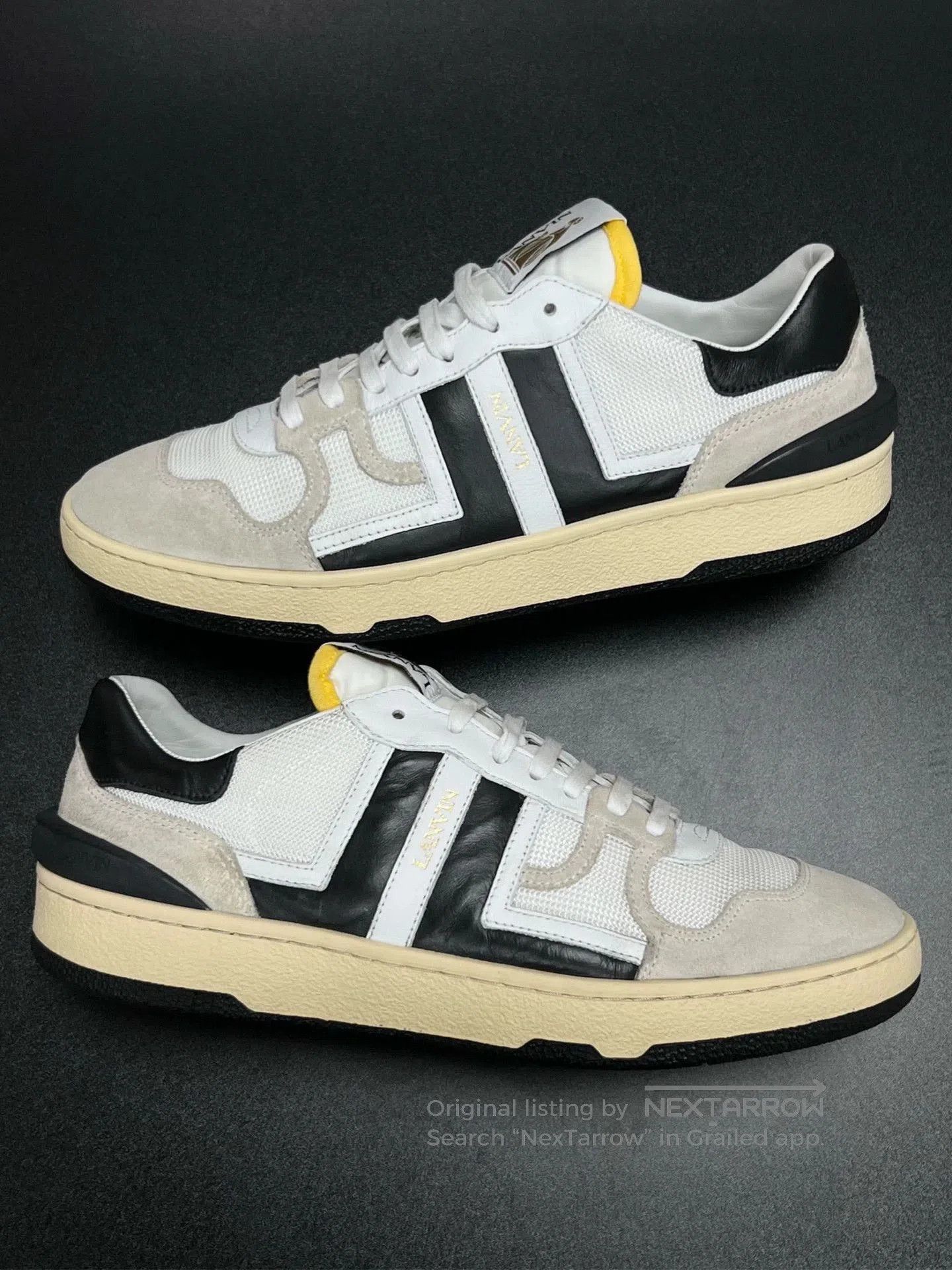 Lanvin lanvin clay black and white sneakers size 42. Size US 9 / EU 42 - 5 Thumbnail