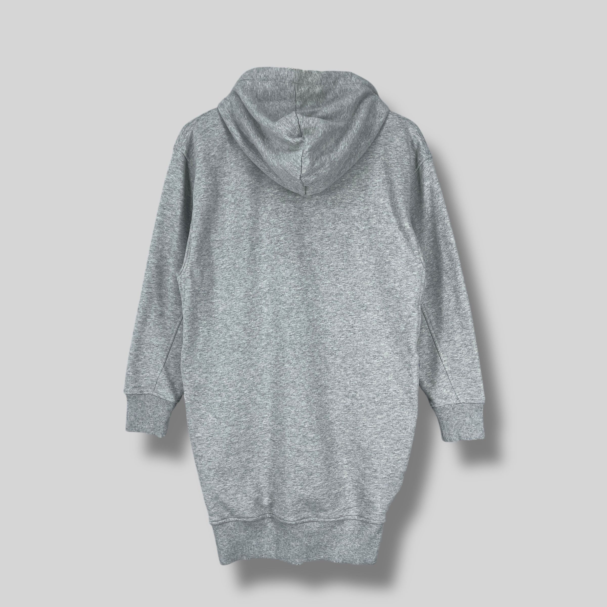 Diesel Diesel Longline Zip-Up Hoodie with Denim Lace-Up Sides Size M / US 6-8 / IT 42-44 - 12 Thumbnail