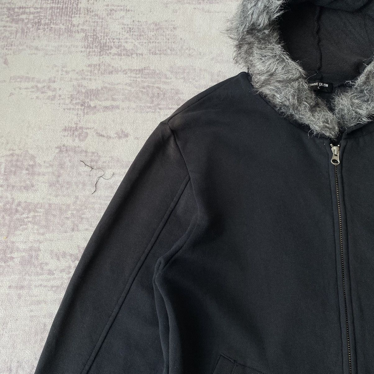 If Six Was Nine Comme Ca Ism Raccoon Fur Zipper Hoodies Size US L / EU 52-54 / 3 - 7 Thumbnail