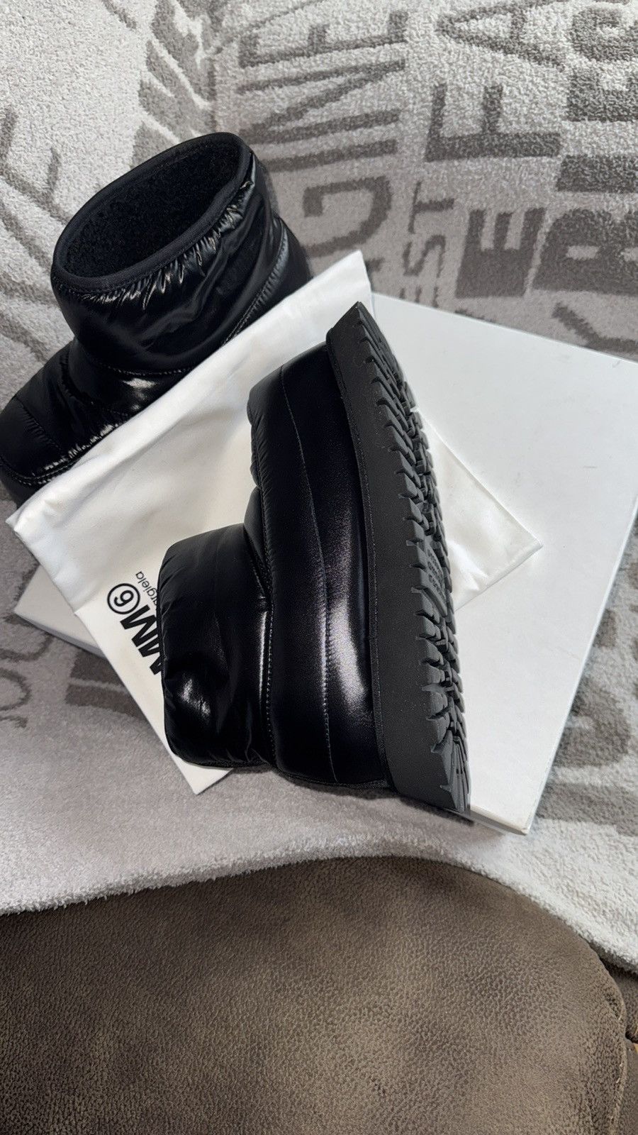 Maison Margiela MM6 Maison Margiela ankle boot black S59WU0241 women NWT Size US 8 / IT 38 - 12 Thumbnail