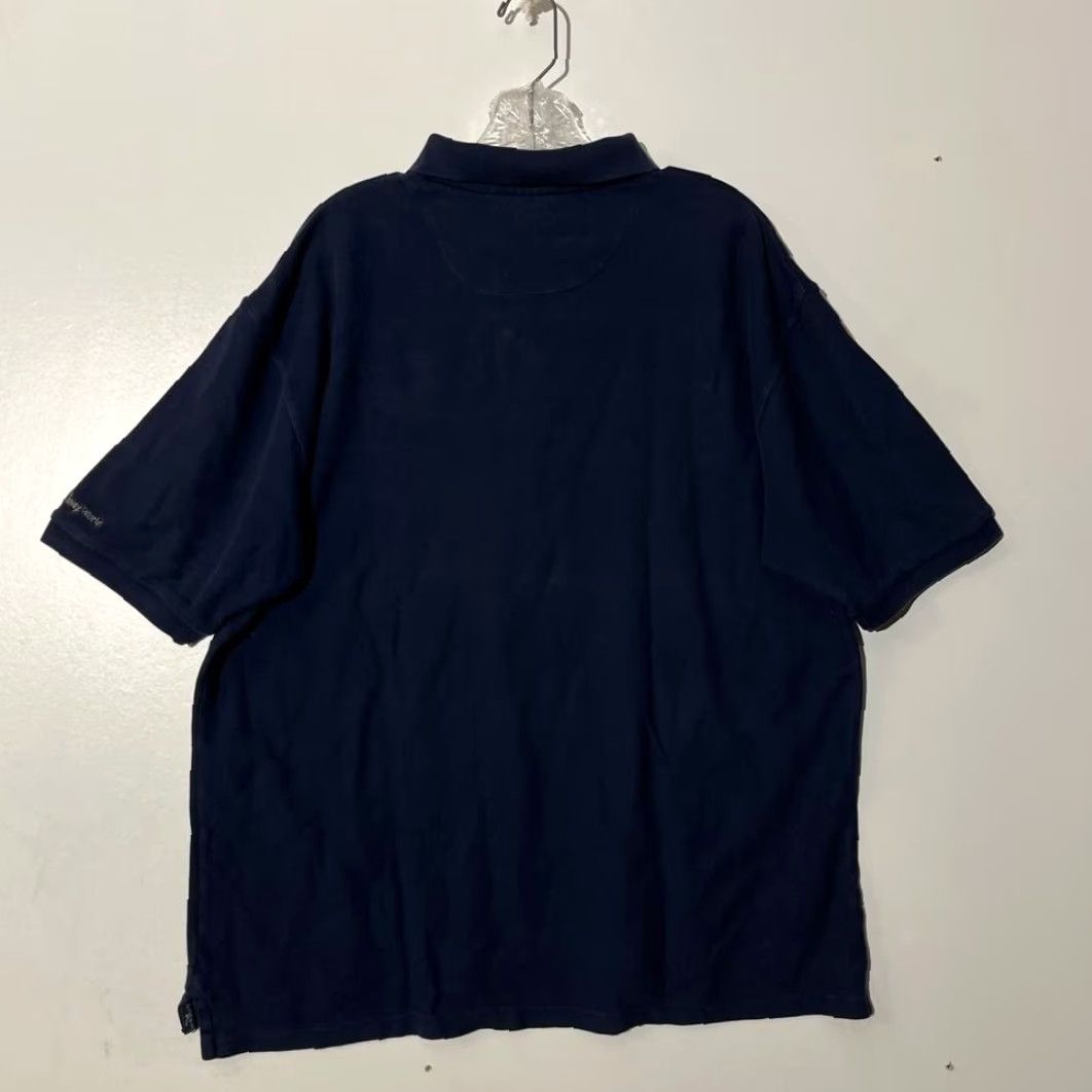 Disney VINTAGE Walt Disney 100 Years Of Magic Navy Blue Short Sleeve Polo Shirt Mens L Size US L / EU 52-54 / 3 - 4 Thumbnail