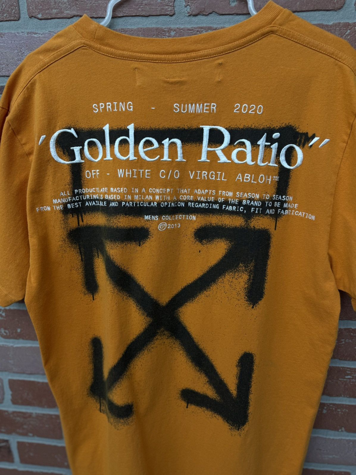 Off-White Off White Virgil Abloh Tee Shirt Size XL Pre Owned 🧼 Size US XL / EU 56 / 4 - 8 Thumbnail