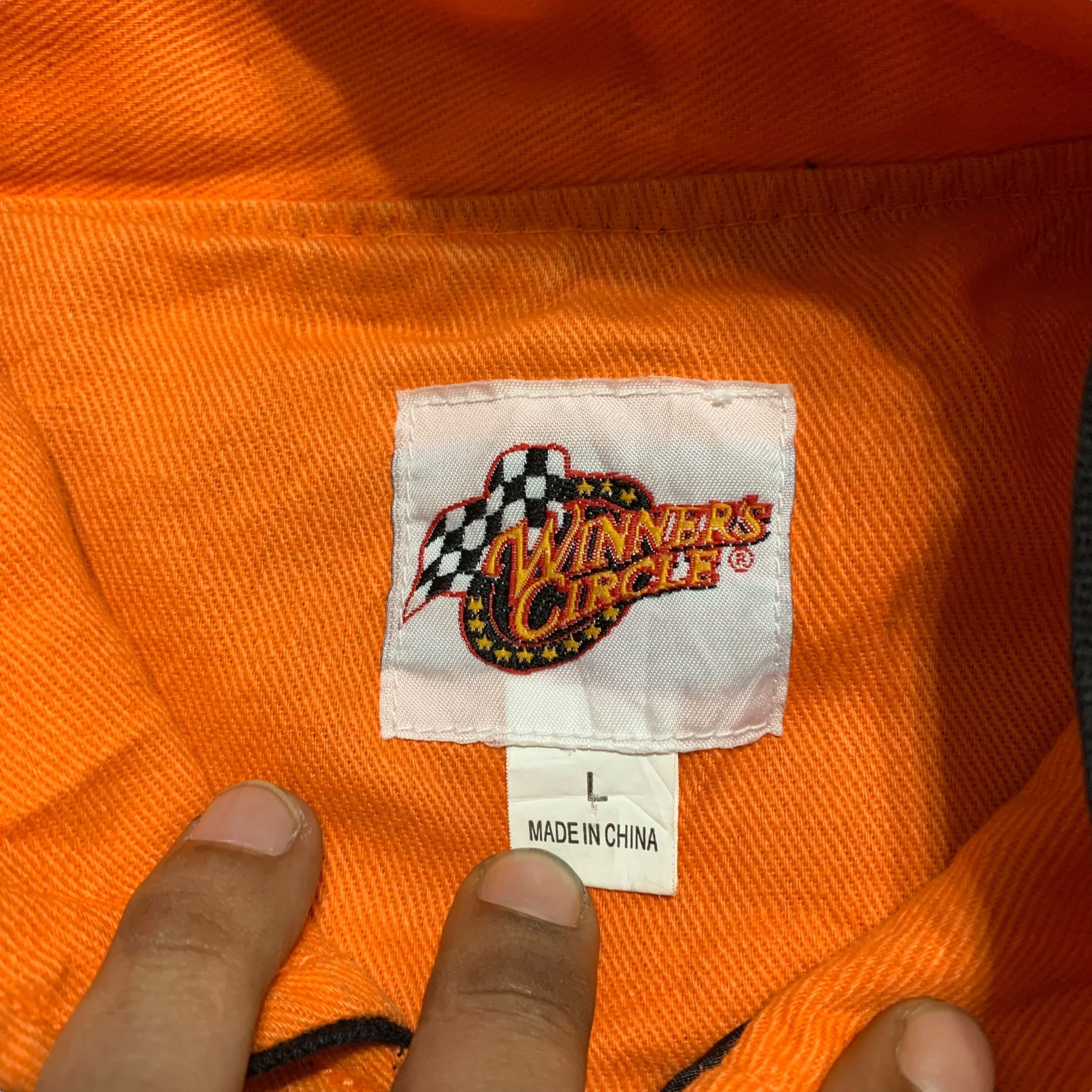 Winners Circle Vintage 90s Nascar Tony Stewart Home Depot Racing Jacket Size US L / EU 52-54 / 3 - 4 Thumbnail