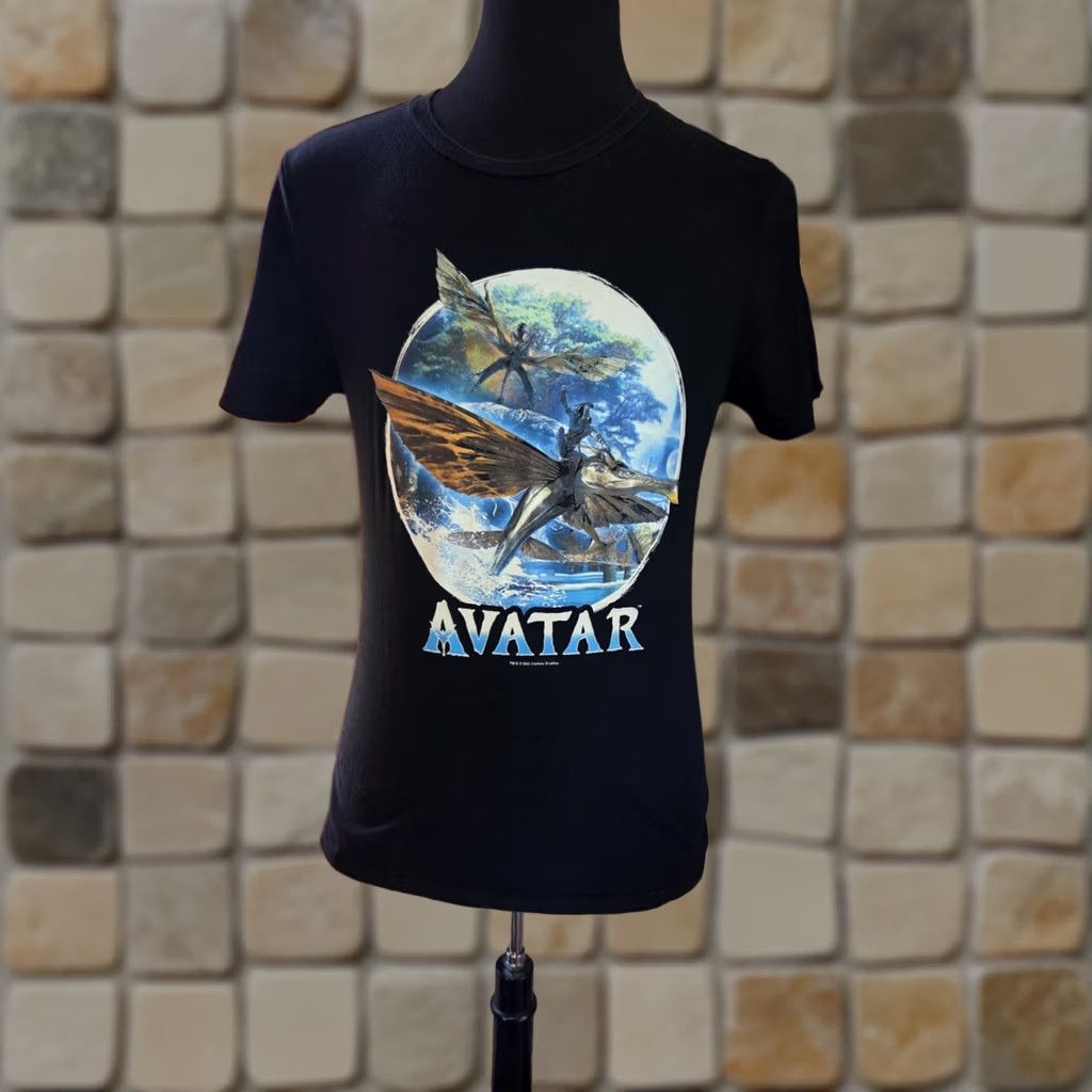 Vintage Avatar Movie Tulkun Ride Black T Shirt Size Medium Mens Size US M / EU 48-50 / 2 - 1 Thumbnail