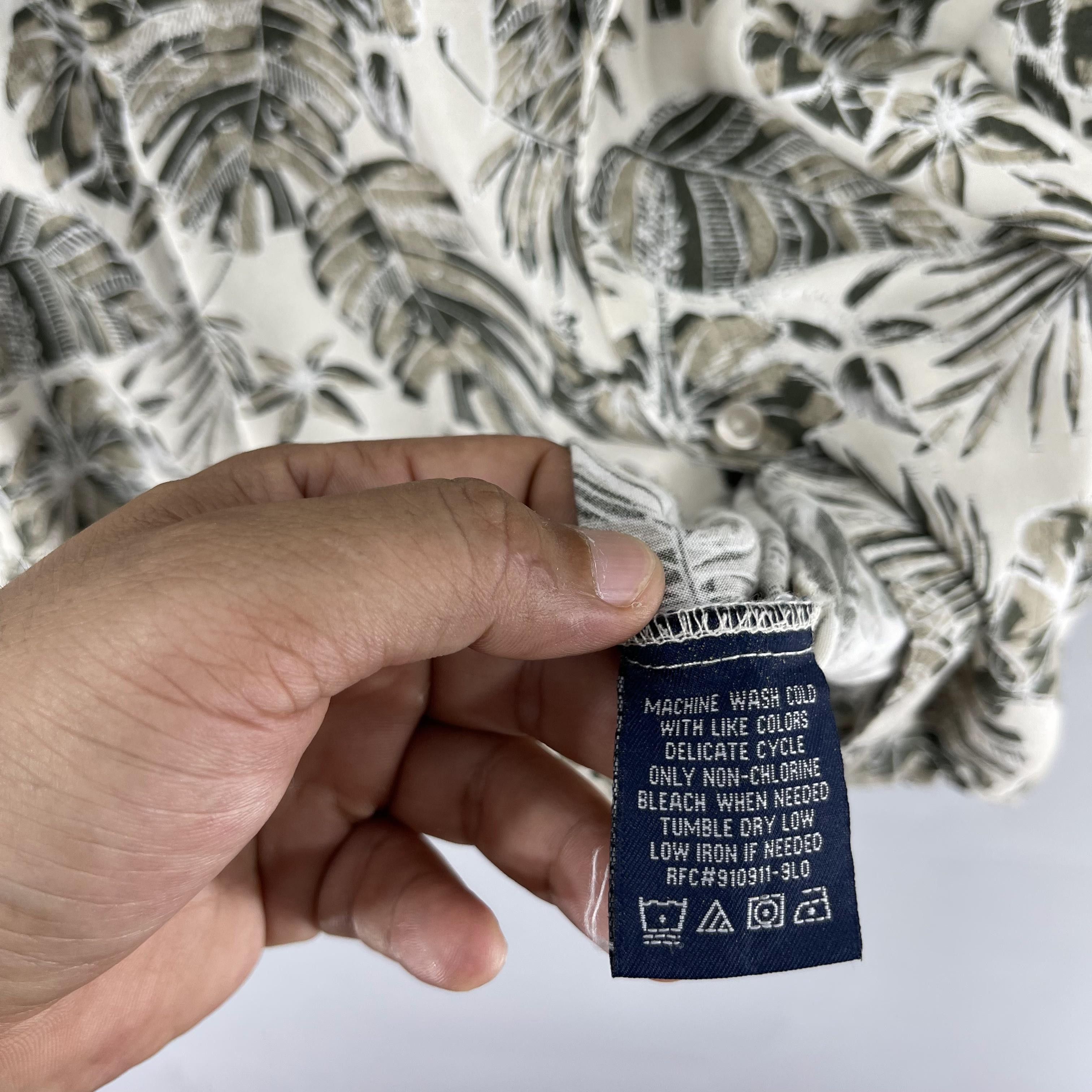 Puritan PURITAN Tropical Hibiscus Floral Motive Button Up Shirt Size US XL / EU 56 / 4 - 6 Thumbnail