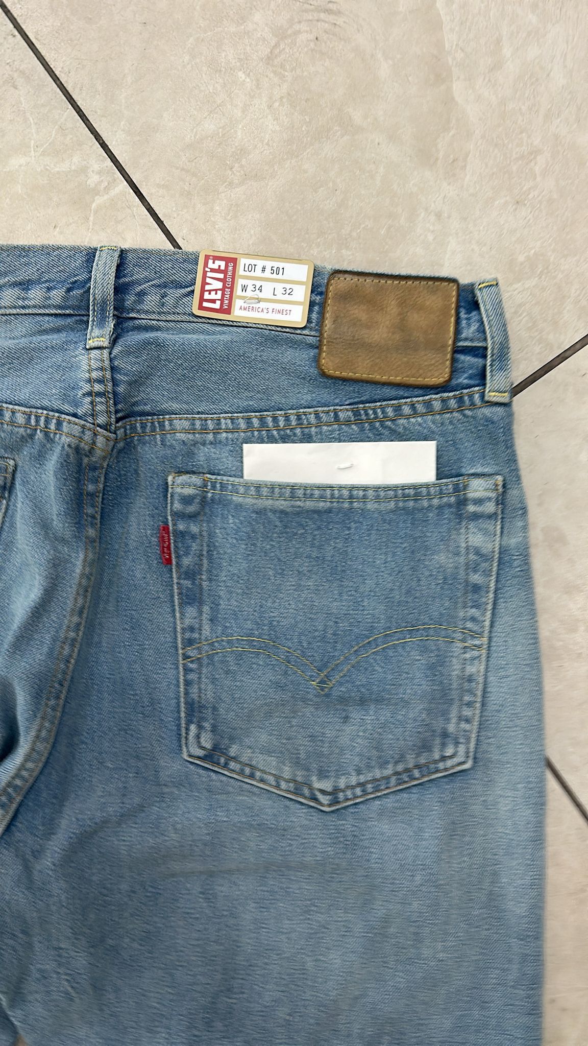 Levi's Vintage Clothing LVC Levi's Vintage Clothing 1954 501XX BigE Selvedge Jeans Size US 34 / EU 50 - 5 Thumbnail