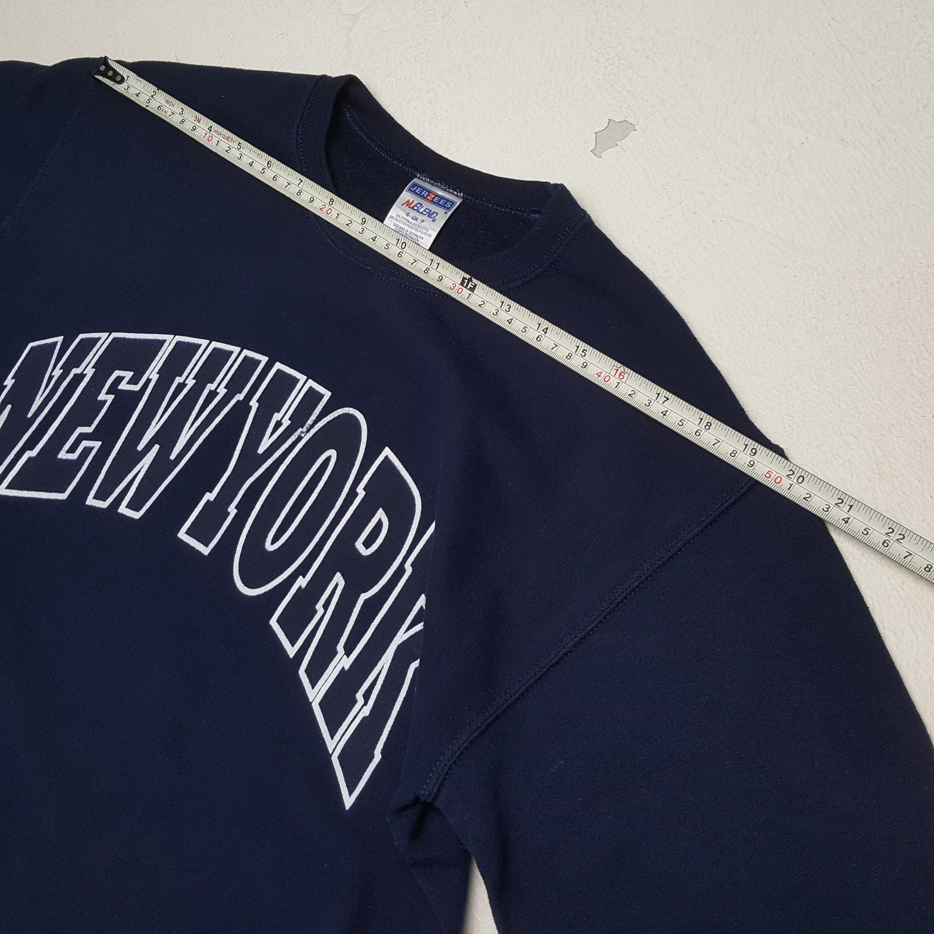 Vintage NEW YORK Streetwear Style Sweatshirt Size US S / EU 44-46 / 1 - 4 Thumbnail