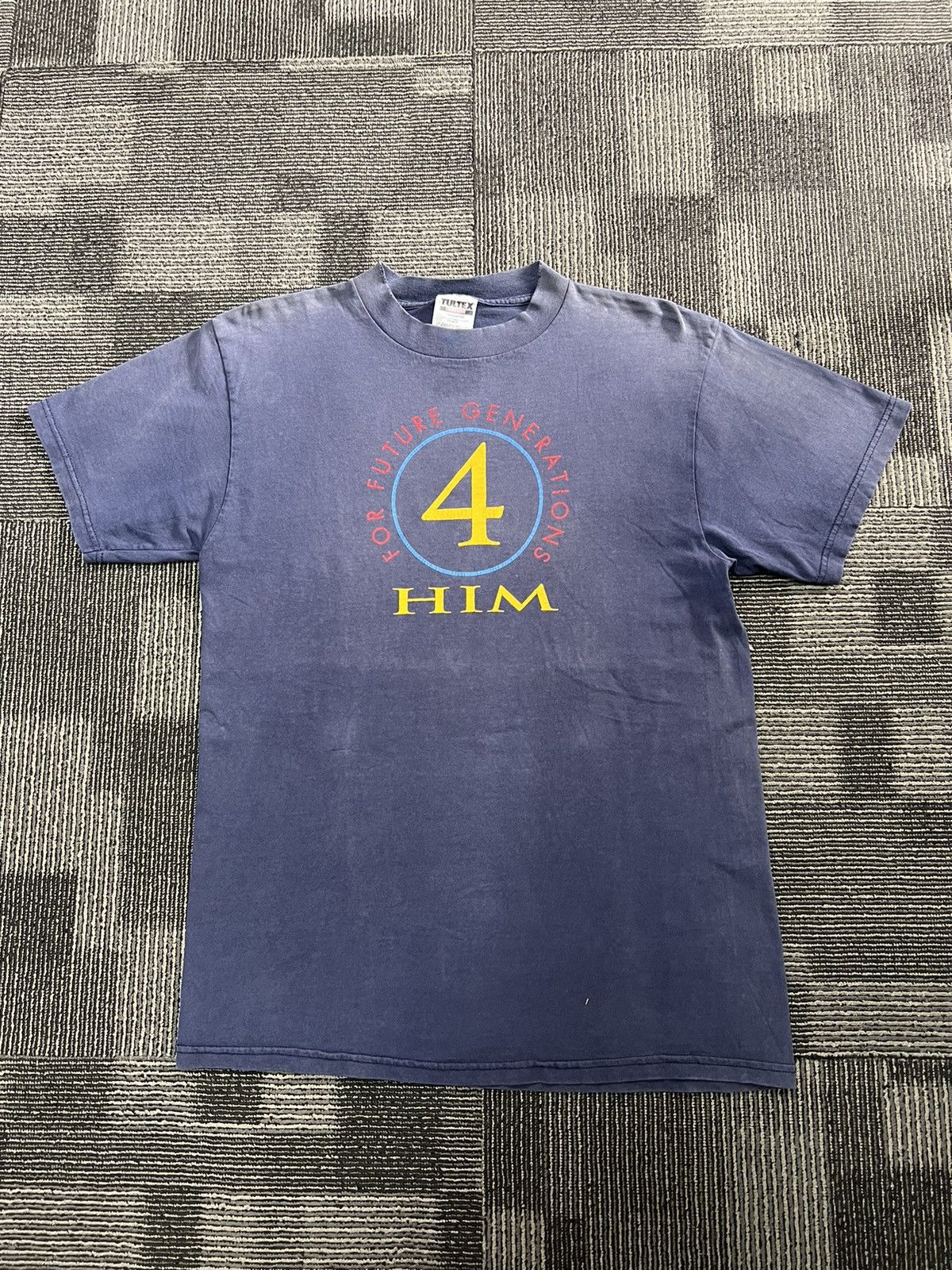 Band Tees (M) Vintage 90's Him Rock Band Tees Distressed Size US M / EU 48-50 / 2 - 1 Thumbnail