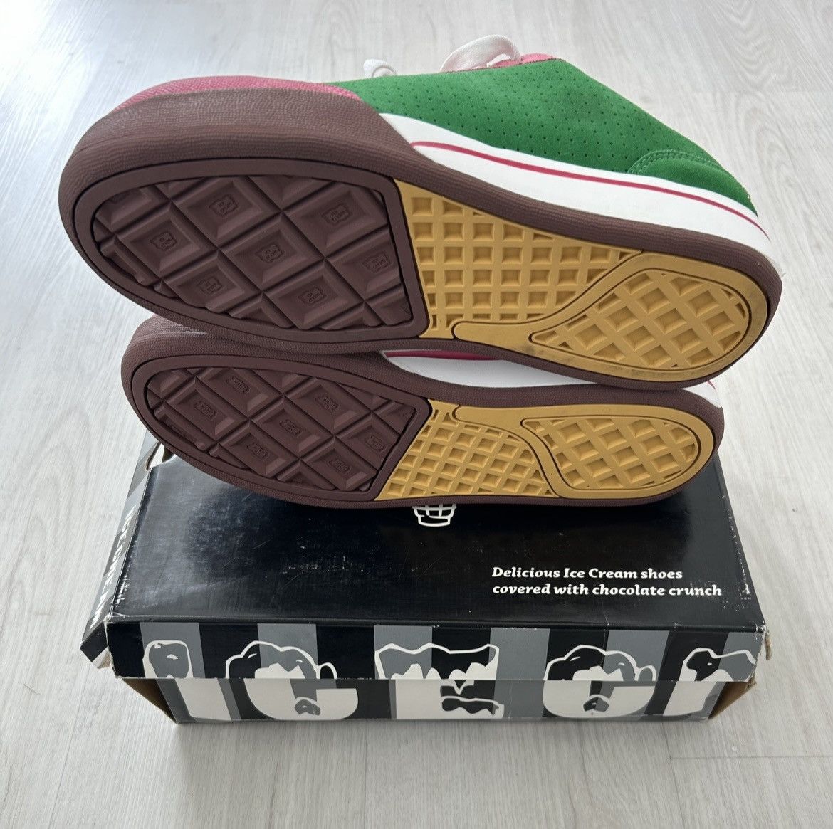 Icecream × Reebok VERY RARE OG 2006 REEBOK X BBC/ICE CREAM BOARDFLIP Size US 10.5 / EU 43-44 - 10 Thumbnail