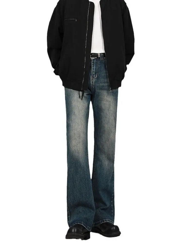 Japanese Brand × Jean Retro loose high street micro flared jeans Size US 30 / EU 46 - 4 Thumbnail