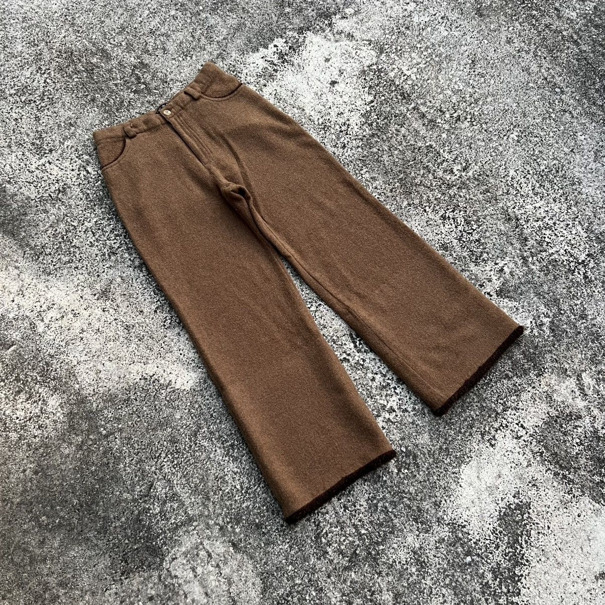 Japanese Brand “RARE” BROWN PANTS Size US 28 / EU 44 - 2 Thumbnail