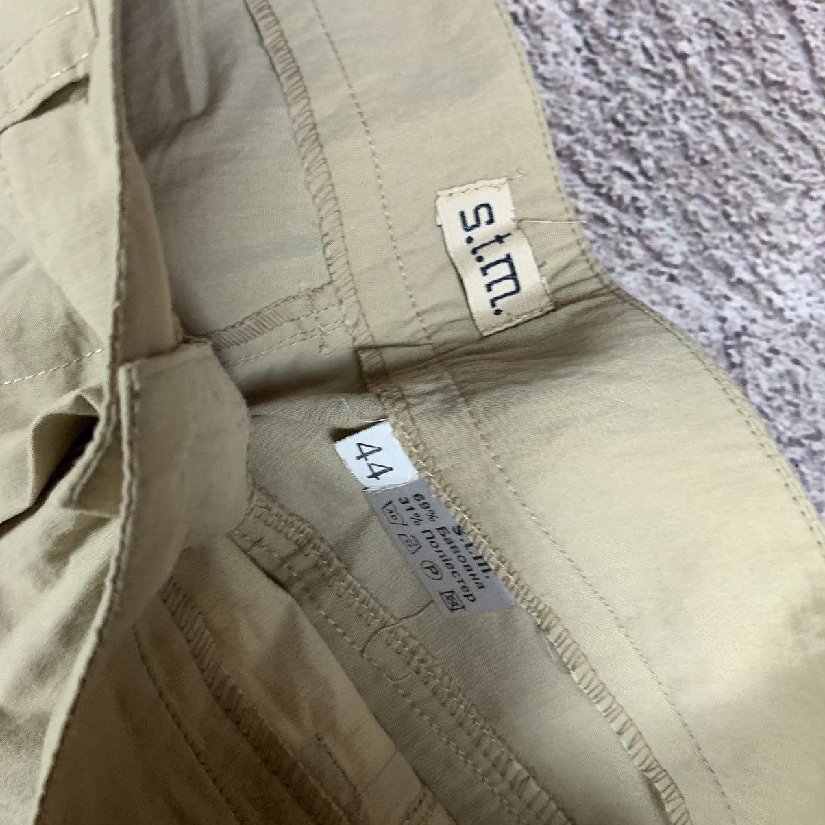 Vintage Vintage 90s Baggy Cargo Pants Flared Parachute Grunge 28 Size 28" / US 6 / IT 42 - 8 Thumbnail