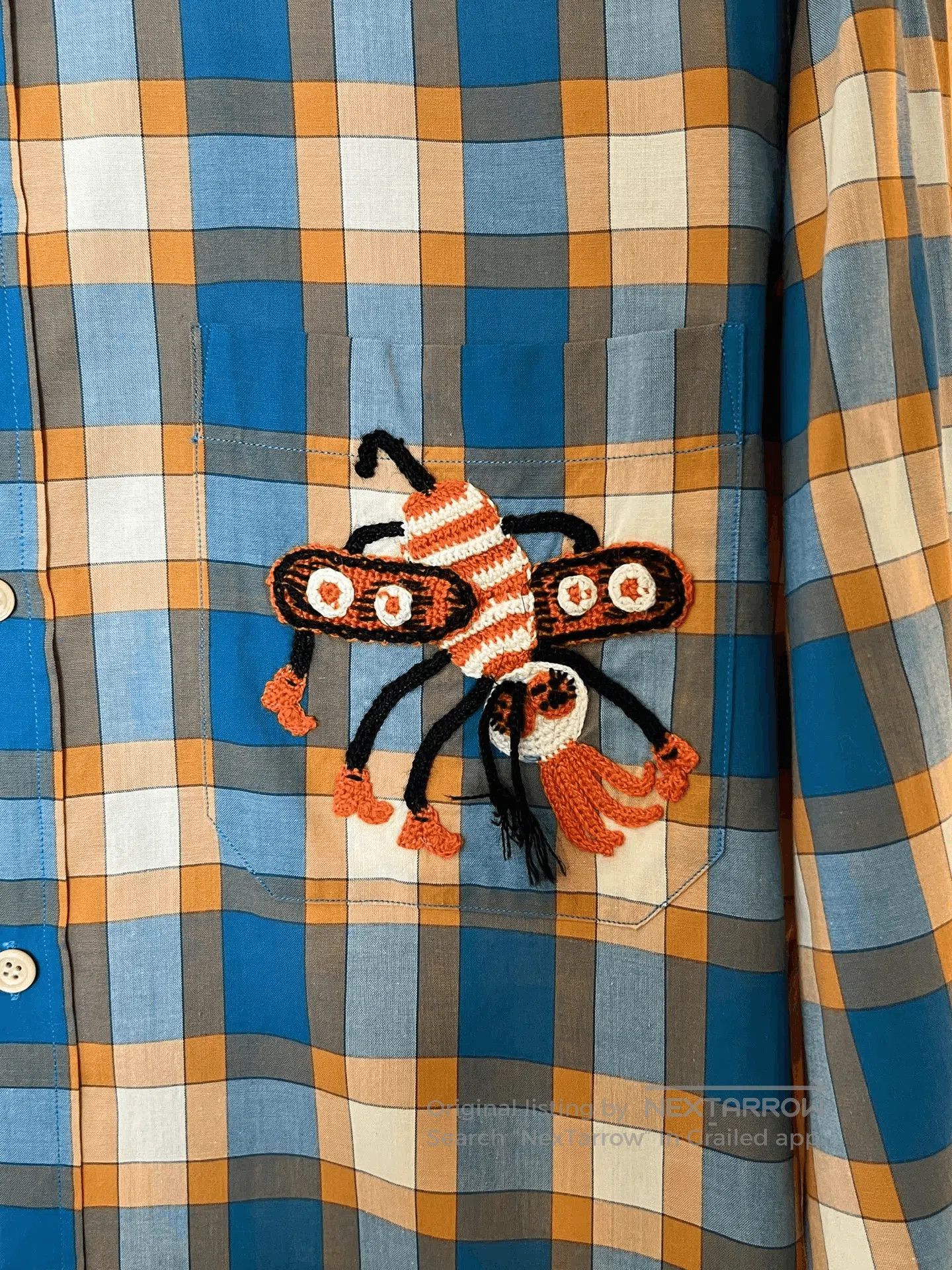 Gucci Gucci Insect Print Shirt. Size US S / EU 44-46 / 1 - 3 Thumbnail