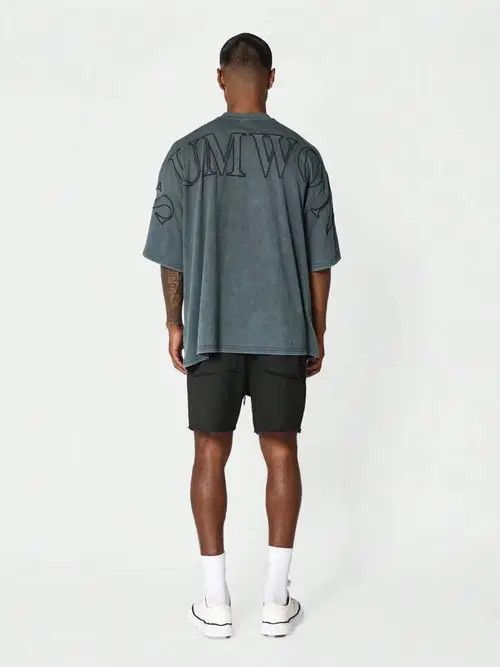 Ripped Edge Raw Y2k Shorts drill