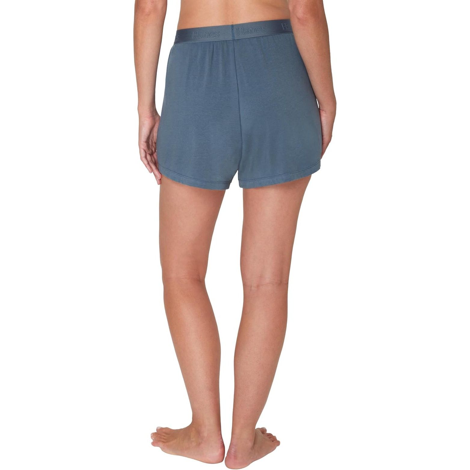 Hanes New 2-Pack Hanes Womens XL Comfywear Supersoft Lounge Shorts Size 36" / US 14 / IT 50 - 3 Thumbnail