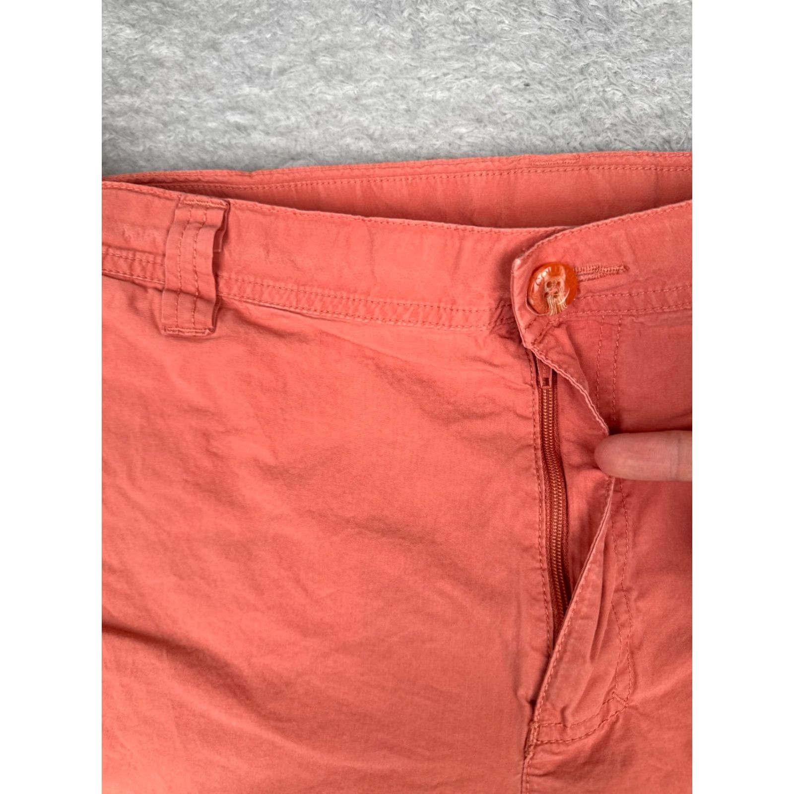 Vintage Columbia Men Shorts 38 Pink Chino 100% Cotton Shell Casual 38x10 Size US 38 / EU 54 - 6 Thumbnail