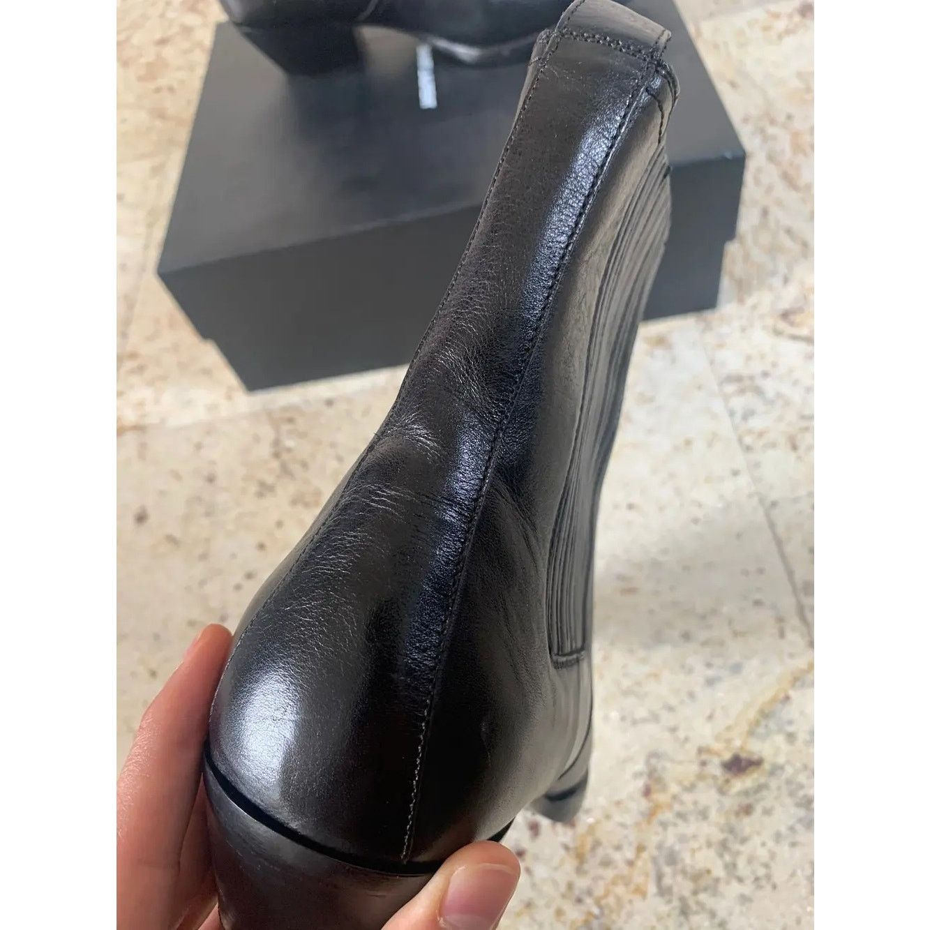 Saint Laurent Paris o1rshd1 Lukas 40 Boots in Black Size US 8 / EU 41 - 9 Thumbnail