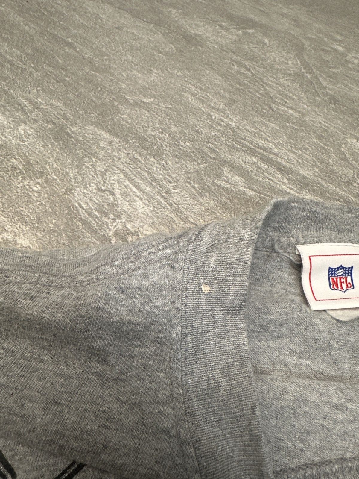 NFL × Vintage VTG NFL Brand Pittsburgh Steelers Football "D-Fence" T-Shirt Size US M / EU 48-50 / 2 - 4 Thumbnail