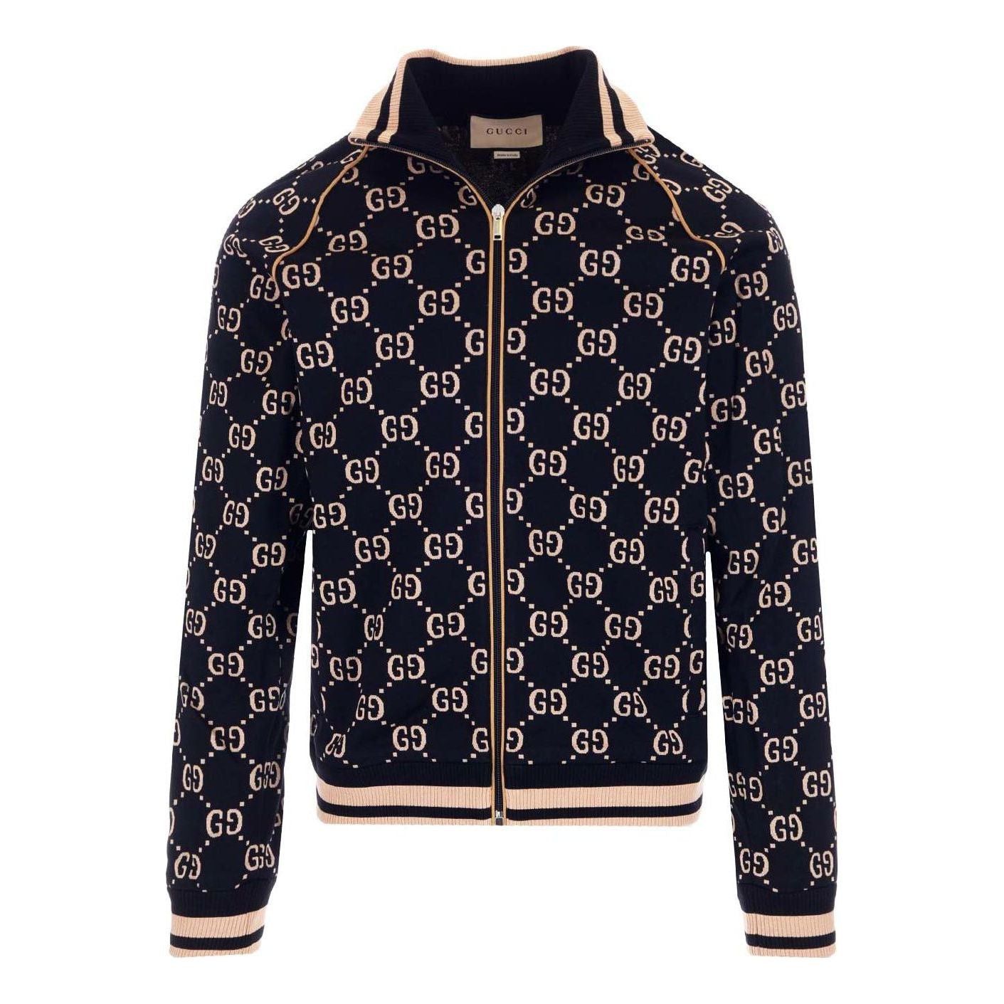 Gucci Gucci GG Jersey Cotton Jacket SIZE XL Size ONE SIZE - 1 Thumbnail