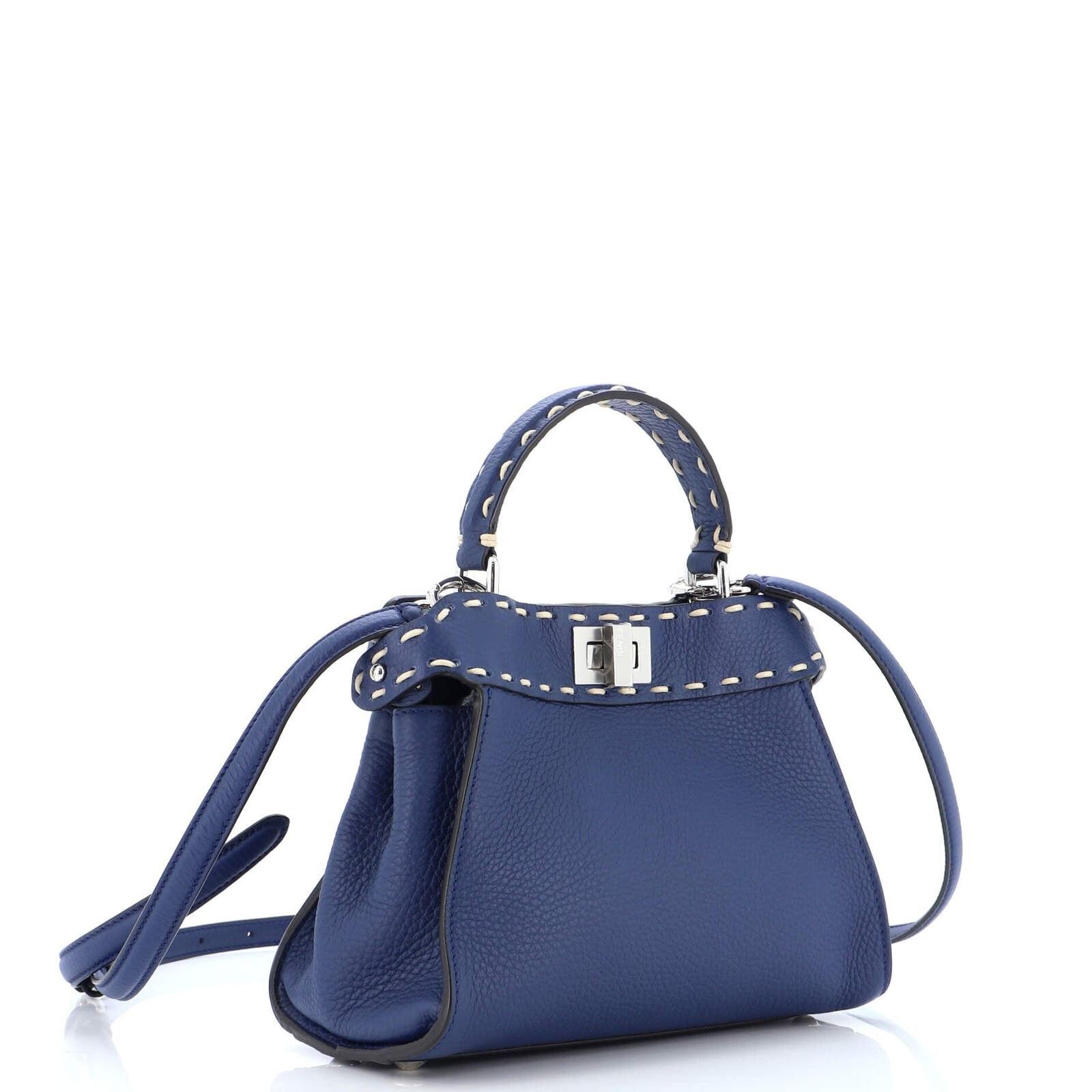 Fendi Iconic Selleria Peekaboo Bag Leather Mini Size ONE SIZE - 2 Preview