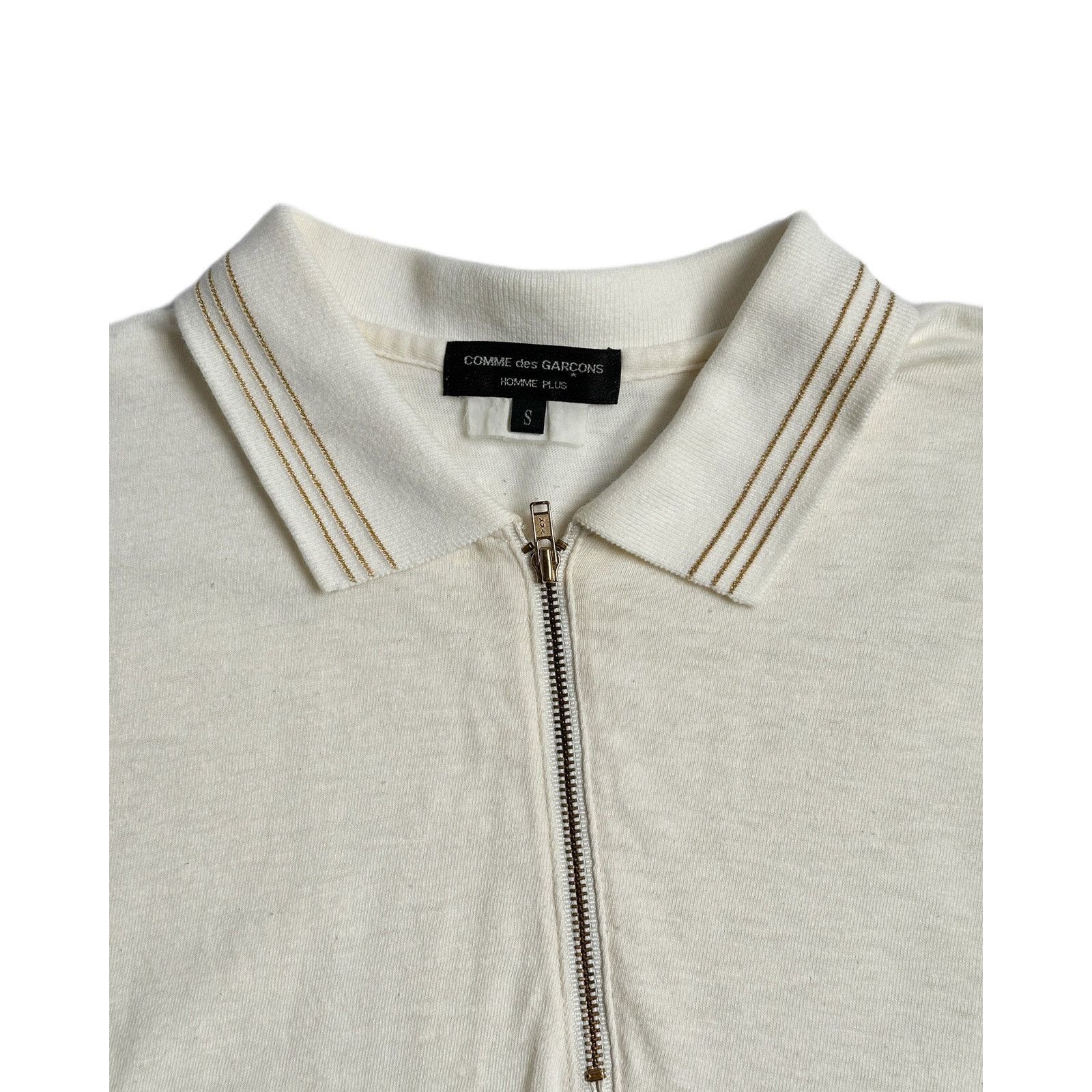 Comme des Garcons Comme des Garcons Homme Plus AD 2006 Zipper Polo Size US S / EU 44-46 / 1 - 2 Thumbnail