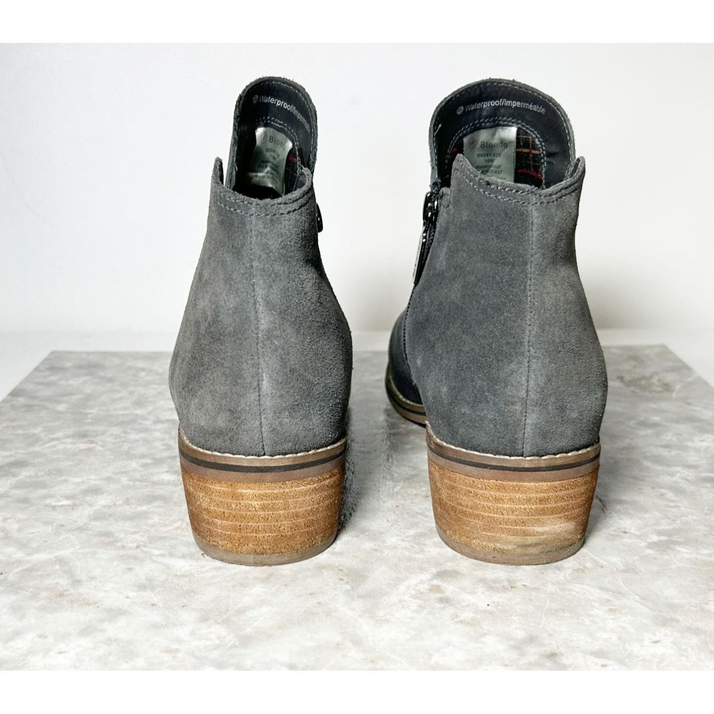 Blondo Blondo Lanka Waterproof Suede Bootie in Dark Grey - Sz 10 Size US 10 / IT 40 - 5 Thumbnail